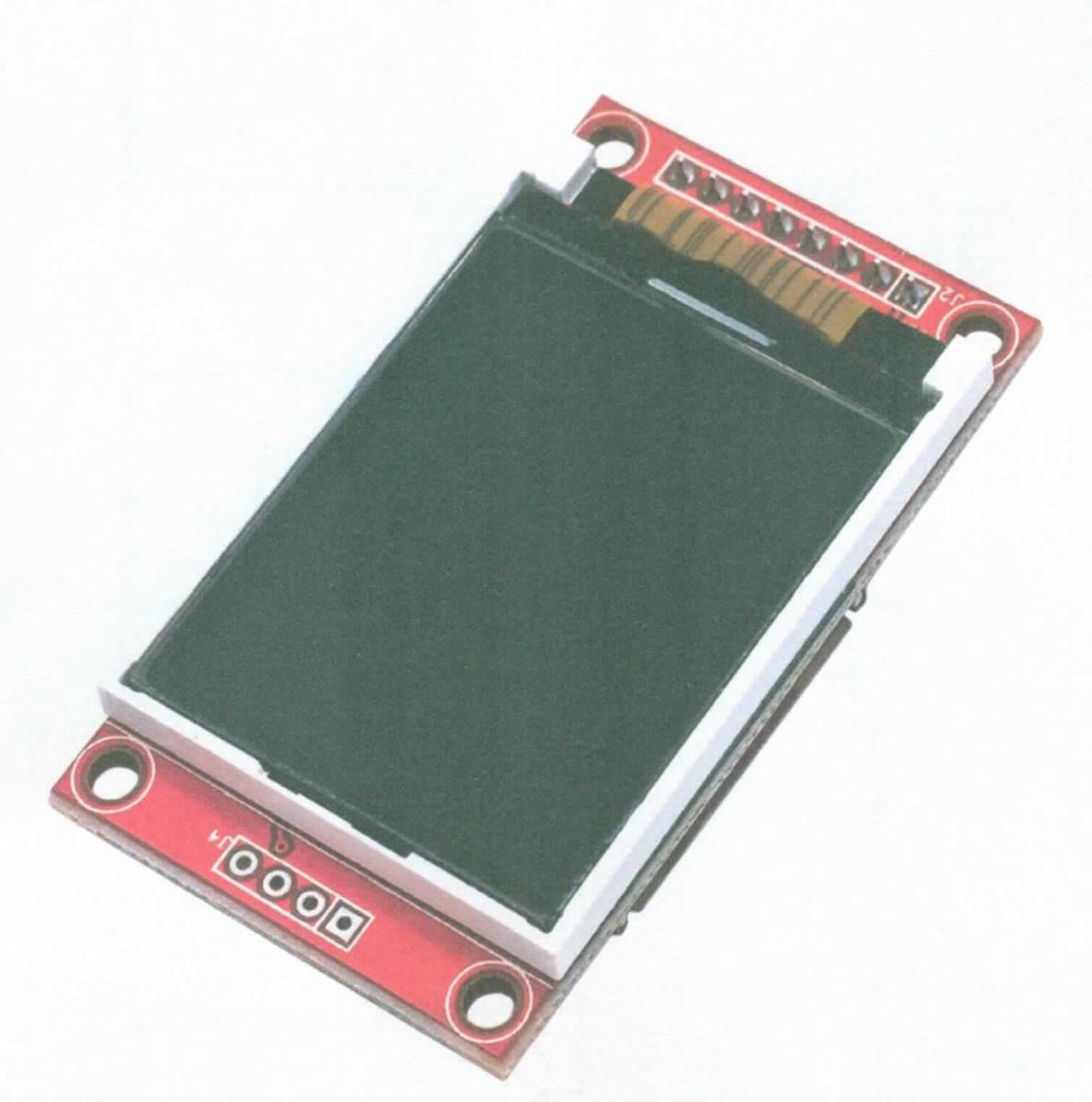1,8 Zoll SPI TFT-Display (Abbildung siehe Anlage)
- aus einer 1,8 Zoll Farb-TFT-Flüssigkristallanzeige (Auflösung: 128 x 160 Pixel) mit aktiver
  Matrix, Hintergrundbeleuchtung und Treiberelektronik auf einer gedruckten Schaltung mit
  8 Anschlusspins sowie auf der Rückseite angebrachtem Aufnahmeschacht für SD-Karten,
- zur Anzeige von Grafiken und alphanumerischen Zeichen - charakterbestimmend - sowie
  zum Herstellen einer elektrischen Verbindung nach Einstecken einer SD-Karte (nicht
  Gegenstand der Auskunft).

"Elektrisches Sichtsignalgerät, kein Gerät der Positionen 8512 und 8530, kein Alarmgerät,
 Anzeigetafel mit Flüssigkristallanzeige, mit aktiver Matrix-Flüssigkristallanzeige (LCD)
 - TFT-Display (Zusammengesetzte Ware aus Sichtsignalgerät - charakterbestimmend - und
 Steckvorrichtung)"