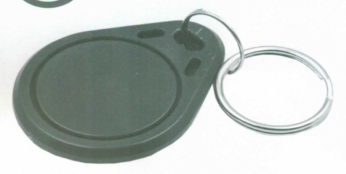 Ein Set sog. RFID Schlüsselanhänger (5 Stück), im Wesentlichen bestehend aus:
- einem blauen Kunststoffgehäuse einschließlich Befestigungs-Öse und Schlüsselring,
- mit einem passiven RFID-Tag (Mikrochip),
- einer Antenne (Frequenzbereich: 13,56 MHz),
- ggf. mit Aufzeichnung (z.B. ID-Nummer),
- zur Verwendung als kontaktloser Datenüberträger in verschiedenen Identifikationssystemen 
  (z.B. für Zutrittskontrolle, Zeiterfassung, etc).

Das mit einem nicht flüchtigen Speicher und einer Antenne ausgestattet Erzeugnis beinhaltet keine weiteren aktiven oder passiven Bauelemente und ist als passiver RFID-Transponder zur Verwendung als kontaktloser Überträger von Informationen in einem RFID-System bestimmt.

Die Ware wird als "Halbleiter-Aufzeichnungsträger, intelligente Karte (smart card)" eingereiht. 

Anlage: 1 Abbildung