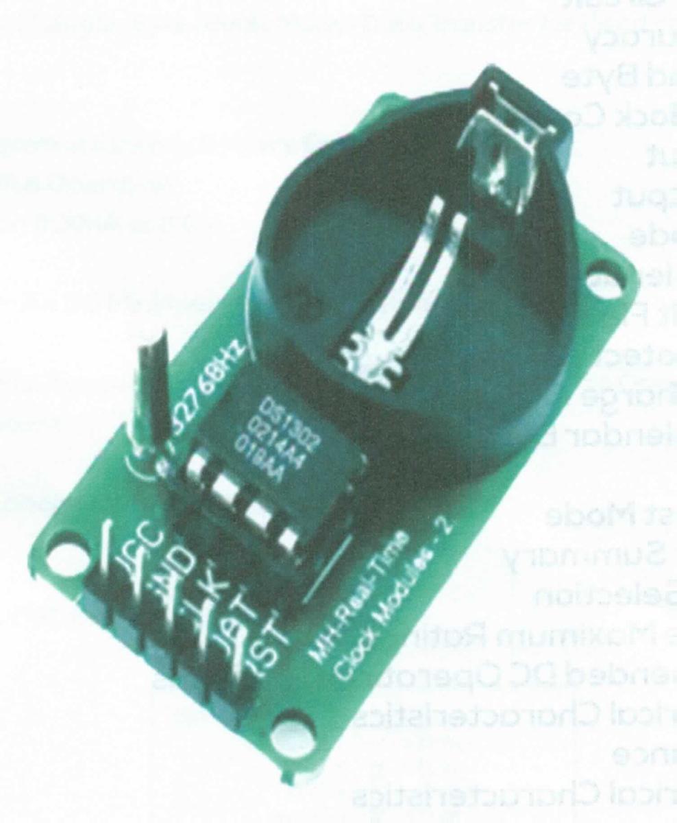 Bei dem sog. "RTC Modul DS 1302" handelt es sich um eine bestückte Leiterplatte, die mit einem IC, einem Quarz, einer Batteriehalterung sowie Widerständen und Kondensatoren bestückt ist.
Die Baugruppe dient als Zeitbasis für unterschiedliche Anwendungen.

Sie wird als "anderes, als von den vorgenannten Positionen bzw. Unterpositionen erfasstes Uhrenteil, nicht für
zivile Luftfahrzeuge" bestimmt eingereiht.