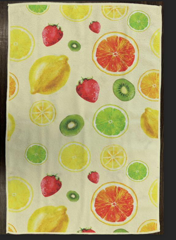 Reinigungstücher, sog. Geschirrtuch Mikrofaser, Foto siehe Anlage,
- laut Antrag 10 Stück in einem Karton verpackt,
- rechteckig; mit den Abmessungen (L x B) von ca. 60 cm x 40,5 cm,
- aus bedruckten Schlingengewirken aus laut Antrag 90 % Polyester und 10 % Polyamid (beides
  synthetische Chemiefasern),
- an den Rändern durch Überwendlichnähte gesäumt (damit konfektioniert),
- werden laut Antrag gleichermaßen als Geschirrtücher sowie zum Trocknen, Staubwischen und 
  Reinigen verwendet und stellen sich damit sowohl als Küchenwäsche der Position 6302 als auch
  als Reinigungstücher der Position 6307 dar; die Waren sind damit der von den gleichermaßen 
  in Betracht kommenden Positionen in dieser Nomenklatur zuletzt genannten Position zuzu-
  weisen.

"Andere konfektionierte Waren (Reinigungstücher), aus Spinnstoffen, aus Gewirken"