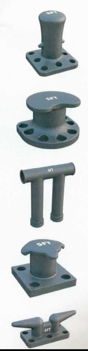 Poller aus Gusseisen

Bei der Ware handelt es sich um gegossene Poller aus Sphäro-Guss (Gusseisen mit Kugelgraphit, Werkstoff GJS450). Die Poller dienen zum Festmachen von Schiffen an Kaimauern und werden mit entsprechenden Ankern (nicht Gegenstand der vZTA) befestigt. Sie liegen in verschiedenen Formen (z.B. T-Head, Staghorn) sowie als Einzel- und Doppelpoller vor und sind mit einer Farbschicht als Korrosionsschutz versehen. Die Größe bzw. die Belastbarkeit der Poller variiert zwischen 5 t und 300 t.

Die Ware ist nach ihrer stofflichen Beschaffenheit als "andere Ware aus Eisen oder Stahl, gegossen, hier: Sphäro-Guss" in den TARIC-Code 7325 9990 90 einzureihen.