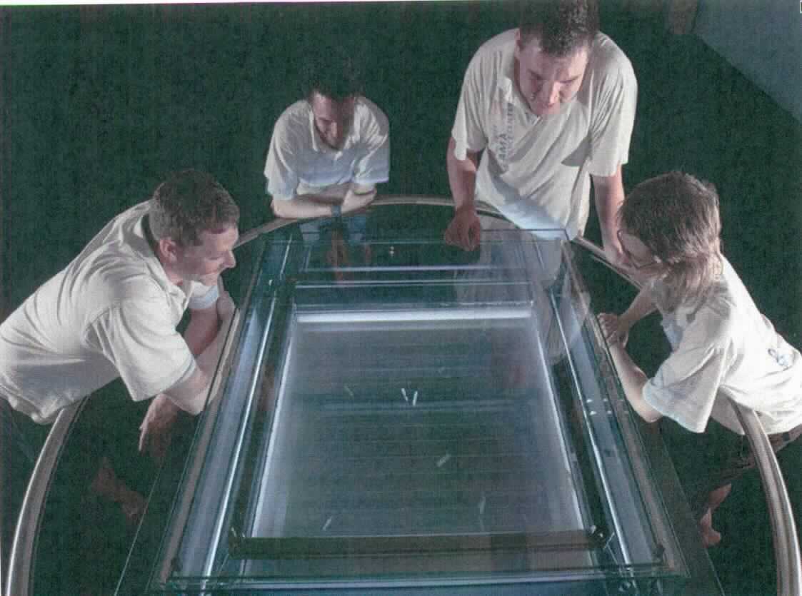 Bei dem Erzeugnis mit der Bezeichnung "Particle Detector" handelt es sich seiner Beschaffenheit und der vorgesehenen Verwendung nach um ein Exponat zu Vorführzwecken in Museen, Science Centern und ähnlichen Einrichtungen, das zur ausschließlichen Wissensvermittlung eines wissenschaftlichen Phänomens dient.

Das Exponat "Particle Detector", Seriennr.: 9637, dient experimentell der Sichtbarmachung von Teilchen ionisierender Strahlung durch eine Nebelkammer. 

Der Besucher beobachtet eine mit Nebel gefüllte Kammer und kann die Spuren von Myonen und Protonen in Form von Linien erkennen.

Hauptbestandteile des Exponats (teilweise noch nicht zusammengesetzt):
- Korpus mit Kühleinheit, Stromversorgung, Alkoholtank und -pumpe und
- Beobachtungskammer mit beheizten Scheiben und gekühlter, schwarzer Metallbodenplatte.

Die Ware ist als "Instrument, Apparat, Gerät und Modell, seiner Beschaffenheit nach zu Vorführzwecken bestimmt, nicht zu anderer Verwendung geeignet, nicht von dem TARIC-Code 9023 0010 00 erfasst" einzureihen.

Anlage: 1 Abbildung