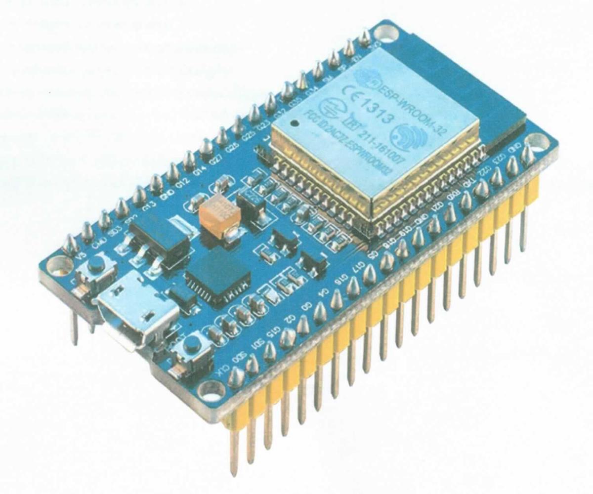 ESP-32 Dev Kit C (Abbildung siehe Anlage)
- aus einer mit WiFi-SoC-Baustein sowie einer gedruckten Antenne bestückten
  gedruckten Schaltung, aufgelötet auf einer u.a. mit Kondensatoren, Transistoren
  sowie einer USB-Steckvorrichtung und elektrischen Stiftleisten ausgestatten Leiter-
  platte,
- zur Datenkommunikation mittels verschiedenen Protokollen in WiFi-Netzwerken,
  oder via Bluetooth sowie zur Verwendung als WiFi- oder Bluetooth-Funkfernsteuerung
  (Sender und Empfänger) bestimmt,
- universell mit unterschiedlichen Geräten oder Projekten verwendbar.
Eine das Ganze kennzeichnende Hauptfunktion ist nicht feststellbar.

"Funkfernsteuergerät, Multifunktionsgerät zur Datenkommunikation und Funkfern-
 steuerung, ohne kennzeichnende Hauptfunktion"