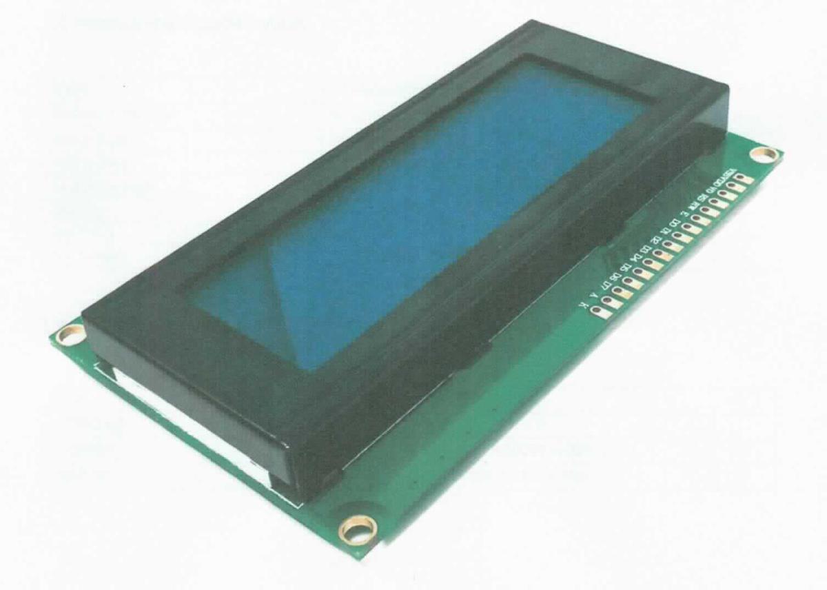 LCD-Anzeigemodul HD44780 2004 LCD Display 4 x 20 Zeichen Blau 
(Abbildung siehe Anlage)
- aus einer monochromen Flüssigkristallanzeige mit passiver Matrix (Auflösung: 100 x 
  32 Pixel, aktive Anzeigefläche: 70,4 x 20,8 mm), LED-Hintergrundbeleuchtung und
  Treiberelektronik auf einer gedruckten Schaltung (Abmessungen: 98 x 60 x 14 mm)
  mit einer 16-poligen Schnittstelle,
- ausschließlich zur Anzeige von Grafiken und alphanumerischen Zeichen (4 Linien, 
  20 Zeichen pro Linie) bestimmt.

"Elektrisches Sichtsignalgerät, kein Gerät der Positionen 8512 und 8530, kein Alarm-
 gerät, Anzeigetafel mit Flüssigkristallanzeige (LCD), nicht mit aktiver Matrix-Flüssigkris-
 tallanzeige (LCD) - LCD-Anzeigemodul"