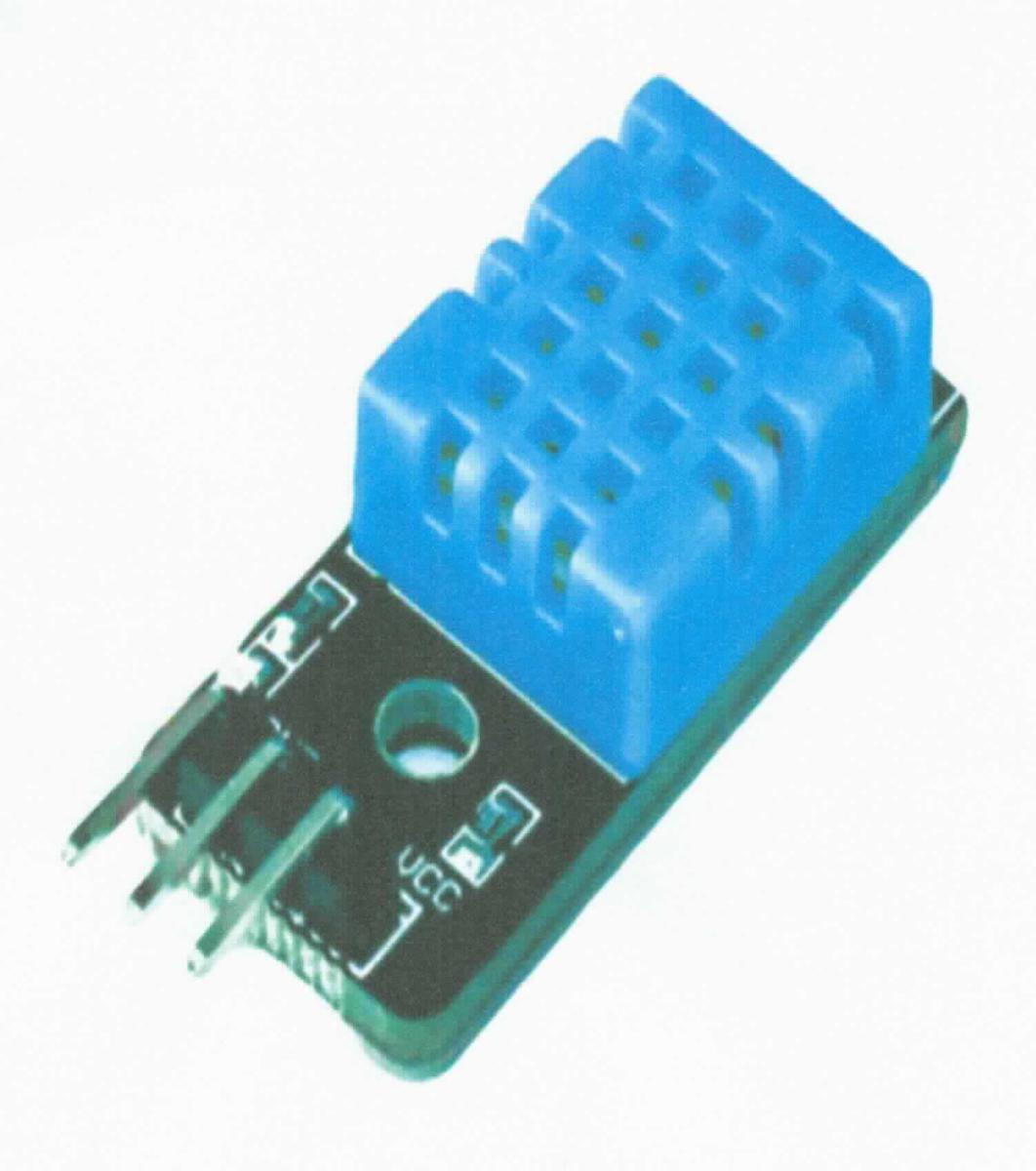 Sog. DHT 11 Temperatursensor, im Wesentlichen bestehend aus einem Gehäuse (12 x 15,5 x 5,5 mm) mit einem digitalen kombinierten Temperatur- und Luftfeuchtesensor, einem Mikrocontroller sowie einer vierpoligen Steckerleiste (siehe Abbildung in der Anlage).
Das Modul dient der Messung der Temperatur (0 - 50 °C) sowie der Luftfeuchtigkeit (20 - 90 % RH). Die Ergebnisse werden über eine digitale Schnittstelle ausgegeben.
Die Ware wird als "elektronisches Thermometer, Hygrometer, miteinander kombiniert, anderes als für zivile Luftfahrzeuge, nicht von den Unterpositionen (TARIC) 9025 8040 30 bis 9025 8040 50 erfasst" eingereiht.