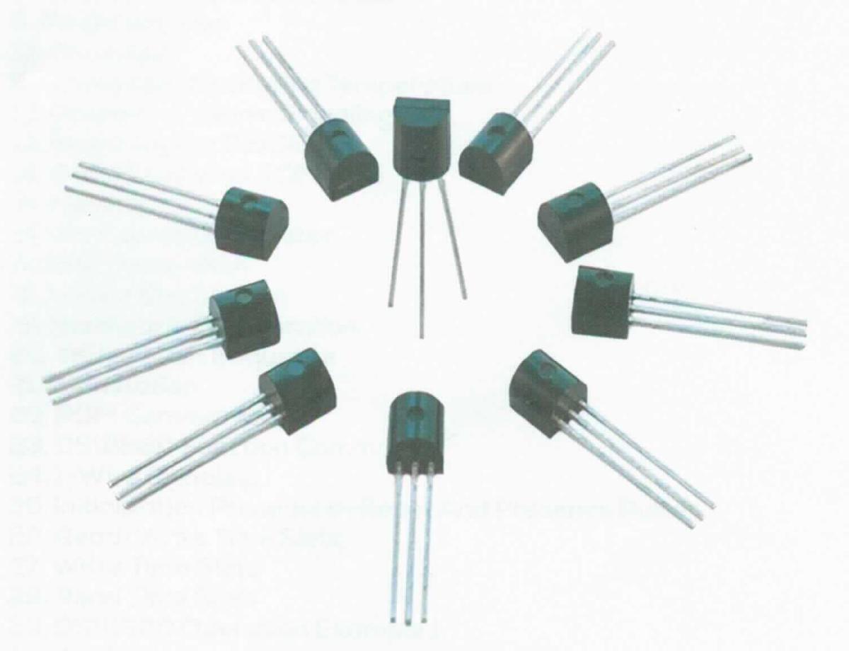 Temperatursensor DS18B20,
- in Form einer Multikomponente Integrierten Schaltung (MCO) mit einer mono-
  lithischen integrierten Schaltung (EEPROM) und einem auf Silizium basierenden
  Temperatursensor, die auf praktisch untrennbare Weise zu einer einzigen 
  integrierten Schaltung verbunden sind (Abbildung siehe Anlage),
- in einem TO-92-3-Gehäuse mit drei Anschlüsspins für die Montage auf einer Leiterplatte 
  oder einem anderen Träger.

"Elektronische integrierte Schaltung, kein Prozessor und keine Steuer- oder 
 Kontrollschaltung, kein Speicher oder Verstärker, in Anmerkung 9 b) Ziffer 4
 zu diesem Kapitel genannte Ware - Temperatursensor in Form einer 
 Multikomponente Integrierte Schaltung (MCO)"
