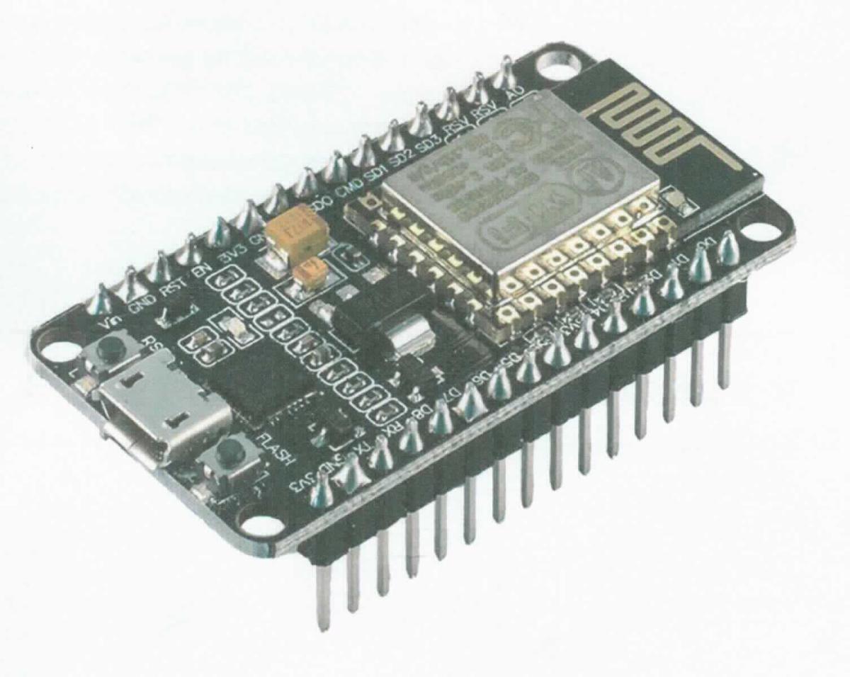 NodeMCU LUA Amica V2 Modul mit ESP8266 12 E unverlötet (Abbildung zeigt verlötetes Modul)
- aus einer u.a. mit WiFi-SoC-Baustein, Antenne, Kondensatoren, Transistoren
  sowie einer USB-Steckvorrichtung bestückten gedruckten Schaltung, noch nicht
  zusammengesetzt mit elektrischen Stiftleisten,
- zur Datenkommunikation mittels verschiedenen Protokollen in WiFi-Netzwerken
  sowie zur Verwendung als WiFi-Funkfernsteuerung (Sender und Empfänger) 
  bestimmt, eine kennzeichnende Hauptfunktion ist nicht feststellbar,
- universell mit unterschiedlichen Geräten oder Projekten verwendbar.

"Funkfernsteuergerät, Multifunktionsgerät zur Datenkommunikation und Funkfern-
 steuerung, ohne kennzeichnende Hauptfunktion, noch nicht zusammengesetzt"