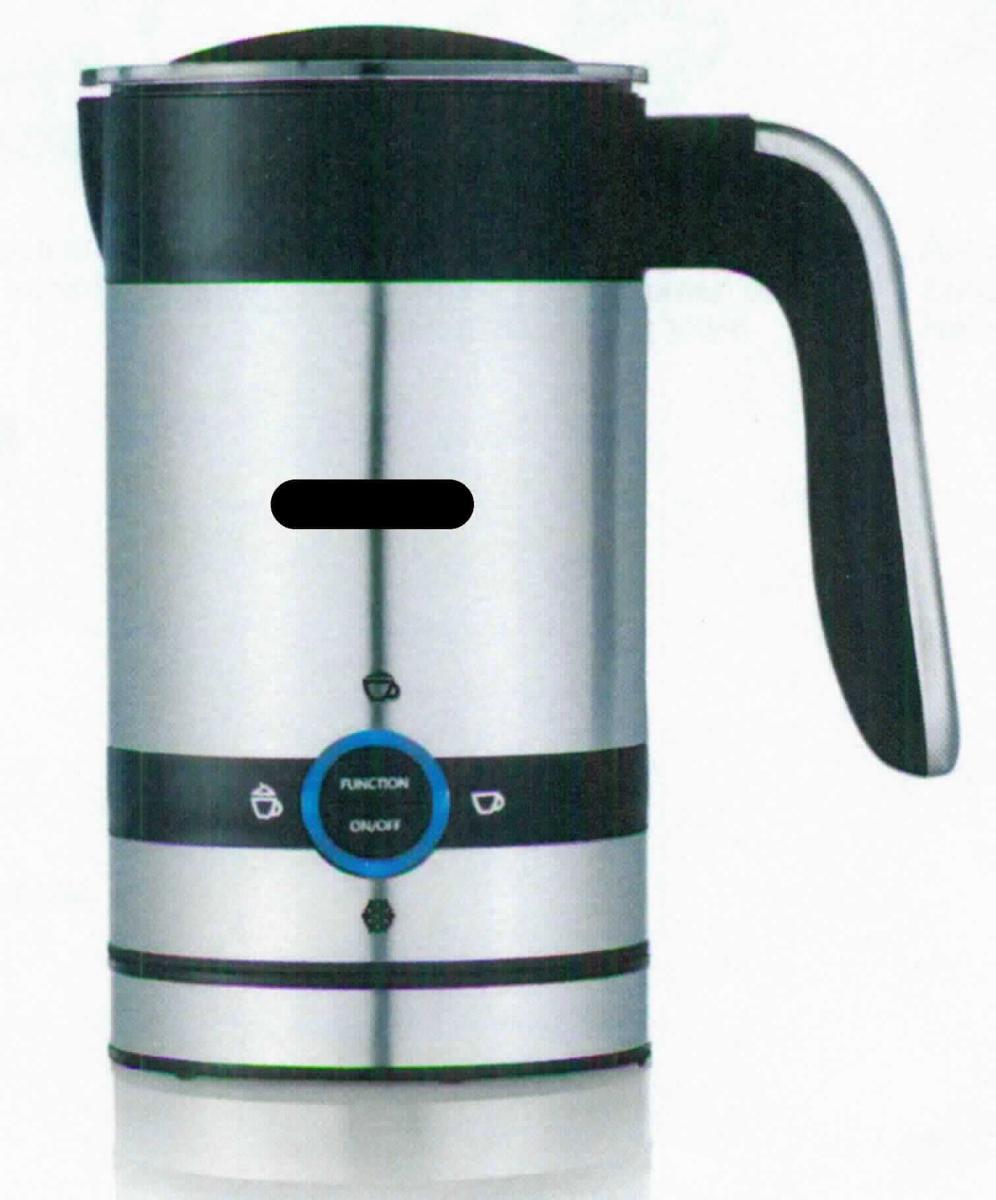 Milchaufschäumer, 3584,
- aus einer Basiseinheit mit Anschlusskabel und Sockel sowie einer darauf aufgesetzten,
  kabellosen Kanne mit einem Fassungsvermögen von max. 200 ml Milch, eingebautem 
  Elektromotor, Ein-/Ausschalter, Deckel und einem Quirl zum Aufschäumen bzw. Erhitzen 
  der Milch, für eine Spannung von 220-240 V bei einer Leistung von 450 W,
- zum Erwärmen und Aufschäumen von Milch - ohne kennzeichnende Haupttätigkeit.
  (Abbildung siehe Anlage)

"Elektrowärmegerät für den Haushalt, nicht von den TARIC-Codes 8516 71 00 00 bis 8516 79 70 10
 erfasst (Kombination aus Elektrowärmegerät und Rührer-Aufschäum-Vorrichtung - ohne 
 kennzeichnende Haupttätigkeit; Milchaufschäumer"