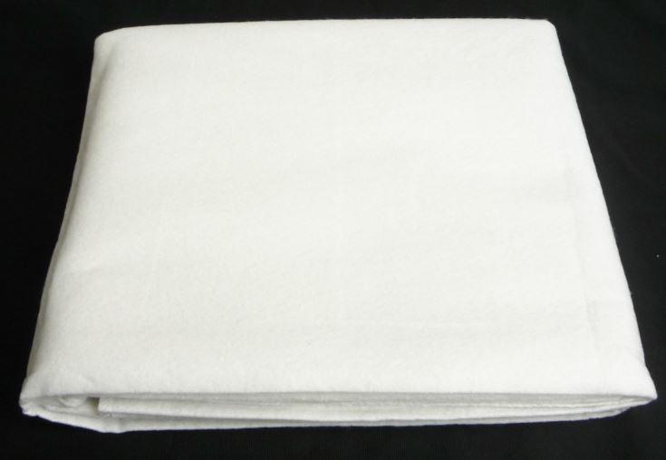 Decke, Foto siehe Anlage,
- laut Antrag:
-- in einem Polybeutel verpackt,
-- annähernd rechteckig, in den Abmessungen von ca. 200 cm x 110 cm,
-- aus ca. 0,9 mm dicken, einfarbigen, genadelten und mit Bindemittel bzw. -fasern verfestigten
   Vliesstoffen aus synthetischen Chemiefasern (Polyester),
-- an den Rändern durch Überwendlichnähte gesäumt,
-- ohne elektrische Heizvorrichtung,
-- dient als wärmende Einmaldecke bei Notfällen, Hilfs- und Rettungseinsätzen,
- durch Säumen konfektioniert.

"Decke, aus Spinnstoffen, ohne elektrische Heizvorrichtung, aus synthetischen Chemiefasern, aus
 Vliesstoffen"
