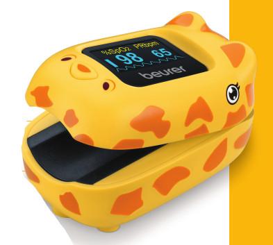 Sog. Pulsoximeter, in Form einer Warenzusammenstellung in Aufmachung für den Einzelverkauf, bestehend aus einem im Hinblick auf die Bedeutung für die Verwendung charakterbestimmenden Pulsoximeter, einem Halteband, einer Gürteltasche und ggf. einer Gebrauchsanweisung. 
Das ca. 59 x 37 x 35 mm große und ca. 27 g schwere, kindgerecht gestaltete Pulsoximeter besteht im Wesentlichen aus einem klammerähnlich aufgebauten Kunststoffgehäuse mit Fingeröffnung, Funktionstaste, Farbdisplay und Batteriefach. Die im oberen displayseitigen Teil des Gerätes befindlichen Lichtquellen senden Lichtstrahlen verschiedener Wellenlängen aus, welche den in das Gerät eingelegten Finger durchdringen und entsprechend der Sauerstoffsättigung des Blutes absorbiert werden. Die durch die gegenüberliegende Empfangsdiode aufgenommenen Werte werden digitalisiert und als Sauerstoffsättigung und Herzfrequenz auf dem Display dargestellt. Zur äußeren Form siehe Abbildung in der Anlage.   
Die Ware dient der Ermittlung und Anzeige von Sauerstoffsättigung und Pulsfrequenz. 
Die Bestandteile der Warenzusammenstellung sind in einer gemeinsamen Verkaufsumschließung enthalten. 

Die Ware wird als "medizinisches Überwachungsgerät (Elektrodiagnosegerät) zur gleichzeitigen Überwachung von zwei oder mehr Parametern" eingereiht.