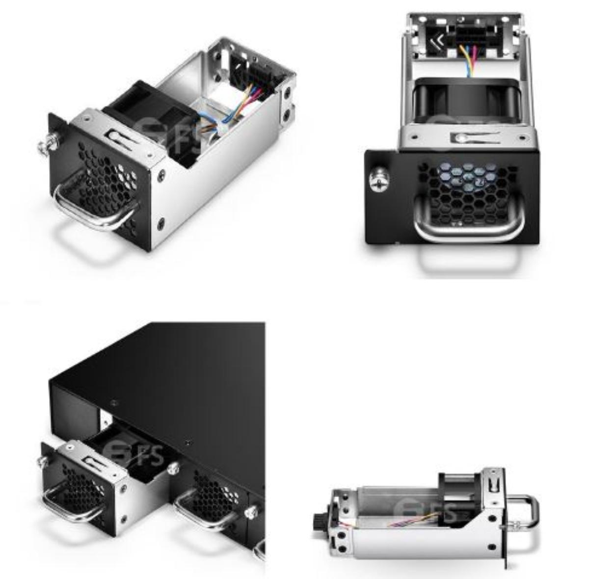 Lüftermodul
- in Form eines Einbaumoduls mit Axialventilator, einstufig, Elektromotor und elektrischen
  Anschlusskabeln (Abbildung siehe Anlage),
- zur Erzeugung eines maximalen Luftdrucks von weniger als 2 bar,
- zum Einbau in eine Maschine für die automatische Datenverarbeitung und deren Einheiten (Switch).

"Axialventilator, keine Ware der TARIC-Codes 8414 5100 10 oder 8414 5100 90, für die
 Kühlung von Maschinen für die automatische Datenverarbeitung und deren Einheiten
 - sog. Ventilator"