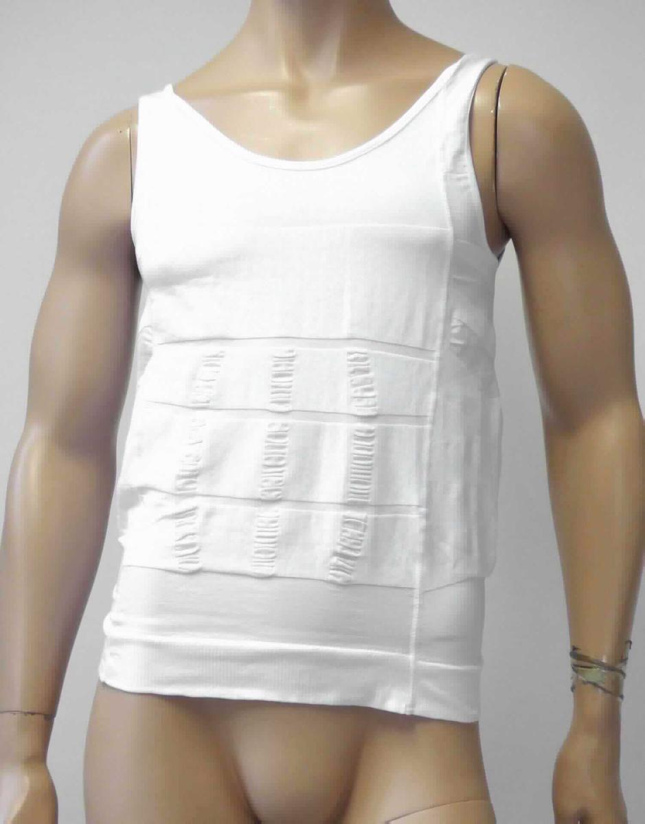 Formhemd, sog. Herren Unterhemd ärmellos, Größe XL, Foto siehe Anlage,
- aus bis zu 1,2 mm dicken, einfarbigen, unterschiedlich strukturierten Gewirken aus laut Antrag 80 % Nylon
  und 20 % Elasthan (beides synthetische Chemiefasern),
- in der Art eines Unterhemdes gearbeitet,
- über die Taille reichend (Rückenlänge: ca. 60 cm),
- mit einem runden Halsausschnitt,
- ohne Öffnung und ohne Verschluss,
- ärmellos,
- am unteren Rand durch Umschlagen und Festnähen gesäumt, an den übrigen Rändern mit Gewirkestreifen 
  eingefasst,
- nach Ausstattung und Material dazu bestimmt, gewisse Teile des Körpers zu stützen, zu formen und 
  zu korrigieren,
- u. a. aufgrund der verarbeiteten Flächenerzeugnisse keine Ware der Position 6207.

"Den Korsetten ähnliche Ware, aus Gewirken, andere als in den Unterpositionen 6212 10 bis 6212 30 genannte"