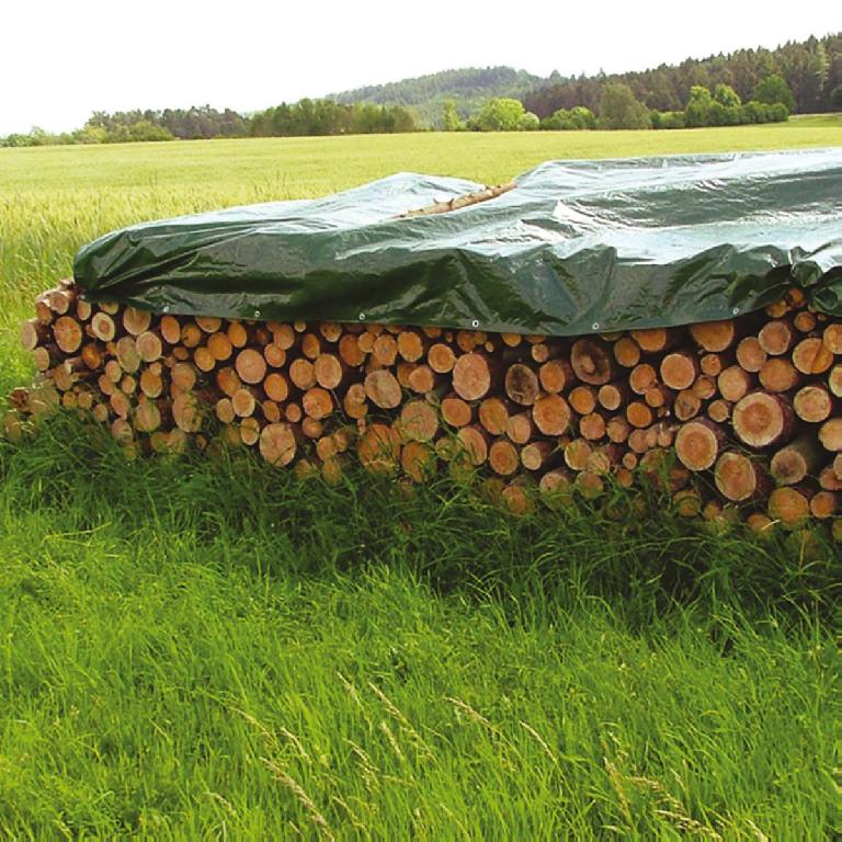 Plane, sog. Gewebeösenplanen / Abdeckplanen mit Randverstärkung, Foto siehe Anlage,
- mit einem bedruckten Papiereinleger und Befestigungskordel in einem Polybeutel verpackt,
- flaches Erzeugnis, in rechteckiger Form, in verschiedenen Abmessungen von laut Antrag ca.
  2 m x 3 m und 2 m x 2 m (Set) bzw. 3 m x 4 m, 6 m x 1,5 m und 9 m x 1,5 m,  
- aus ca. 0,1 mm dicken, zweifarbigen Geweben aus Streifen aus laut Antrag Polyethylen (synthetische
  Spinnmasse) mit einer augenscheinlichen Breite von weniger als 5 mm; die Gewebe weisen beidseitig
  einen Glanz auf, ein Überziehen mit Kunststoff ist mit dem bloßen Auge jedoch nicht wahrnehmbar
  (somit weder Meterware der Position 5903, noch des Kapitels 39),
- am bis zu ca. 4,5 cm breiten, durch Umschlagen und Festkleben gesäumten Rand mit Ösen aus
  unedlem Metall ausgestattet und mit einem eingezogenen Garn verstärkt,
- durch Zusammenfügen konfektioniert,
- dient laut Antrag u. a. zum Abdecken von Fahrzeug-Anhängern und Gartenmöbeln.

"Plane aus Spinnstoffen, andere als in der Unterposition 6306 12 genannte"