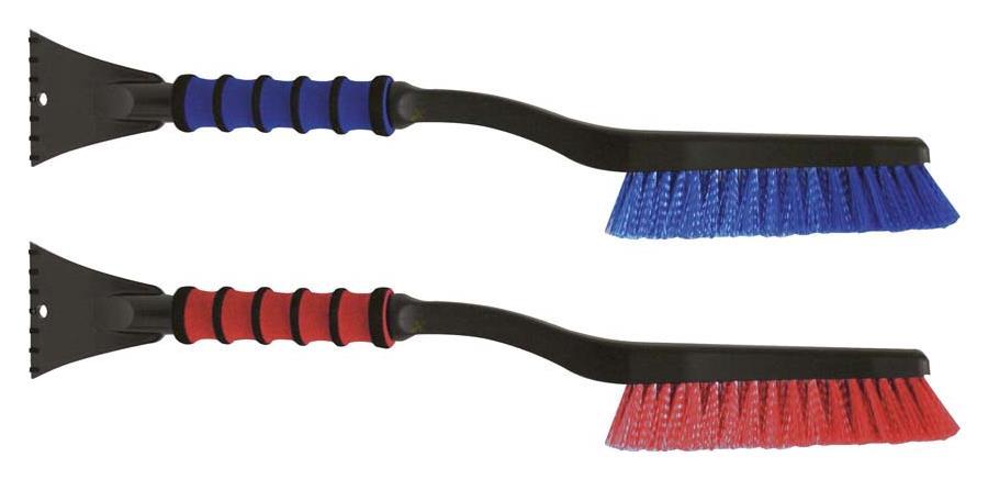 Bei der als "Schneebesen mit Eiskratzer" bezeichneten Ware handelt es sich um eine zusammengesetzte Ware aus einem Eiskratzer aus Kunststoff und einer Bürste mit einem Bürstenkopf mit Einzugsmaterial aus Borstenbüscheln, welches in mehreren Reihen in den Kopf eingelassen ist. Die Ware ist in zwei verschiedenen Ausführungen, jeweils in den Farben Rot und Blau aufgemacht und mittig mit einem Softgriff ausgestattet.

Die Bürste bestimmt den Charakter der zusammengesetzten Ware im Hinblick auf den Umfang.

Die Ware wird als "Bürste, von den vorgenannten Unterpositionen nicht erfasst" eingereiht.