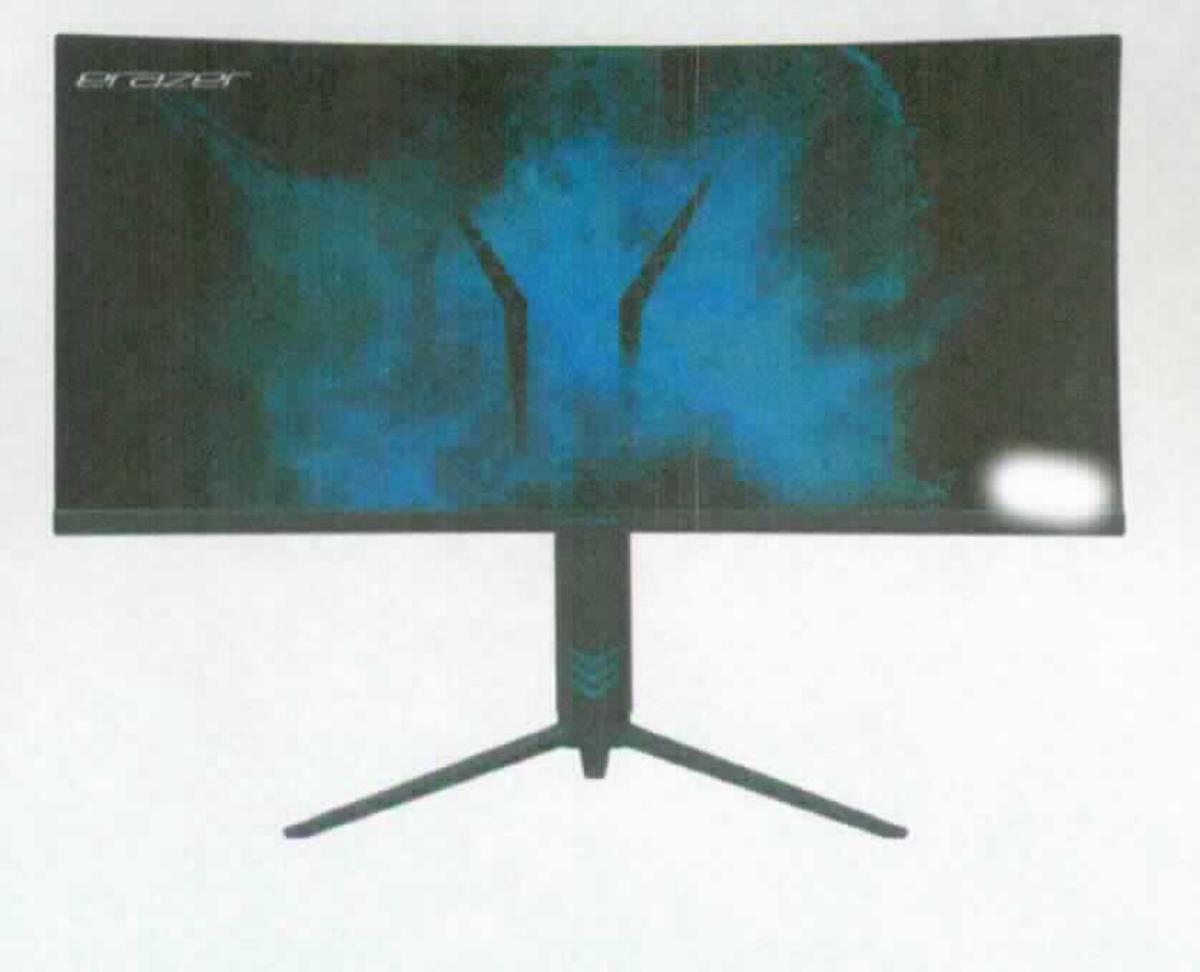 LCD-Monitor (Abbildung siehe Anlage)
- aus einer 34 Zoll Flüssigkristallanzeige (Bildschirmdiagonale: 86,4 cm, Bildschirmformat:
  21:9, Auflösung: 3.440 x 1.440 Pixel, Helligkeit: 300 cd/m², Kontrastverhältnis: 3.000:1,
  Pixelabstand: 0,231 mm), LED-Hintergrundbeleuchtung und Signalelektronik in einem
  Gehäuse mit HDMI- und DVI-D-Anschluss, Display Port, mehreren USB-Schnittstellen,
  Audioein- und -ausgang sowie integrierter Headsethalterung, noch nicht zusammengesetzt 
  mit einem höhenverstell- und neigbarem Standfuß, über Kabel mit einem Netzteil verbunden,
- zur Darstellung von Signalen von der hauptsächlich in einem automatischen Datenverar-
  beitungssystem der Position 8471 verwendeten Art,
- zum direkten Anschluss an und für die Verwendung mit einer automatischen Daten-
  verarbeitungsmaschine der Position 8471,
- zusammen mit Beipack (Kabel, Bedienungsanleitung) in einer gemeinsamen Verkaufs-
  umschließung.
Der LCD-Monitor bestimmt den Charakter des Ganzen.

"Monitor, ohne eingebautes Fernsehempfangsgerät, mit Flüssigkristallanzeige, zum 
 direkten Anschluss an und für die Verwendung mit einer automatischen Datenverar-
 beitungsmaschine der Position 8471, von der ausschließlich oder hauptsächlich in
 einem automatischen Datenverarbeitungssystem der Position 8471 verwendeten Art -
 LCD-Monitor, in funktioneller Einheit mit Netzteil, noch nicht zusammengesetzt mit
 Standfuß, in Warenzusammenstellung in Aufmachung für den Einzelverkauf mit nicht
 charakterbestimmendem Beipack"