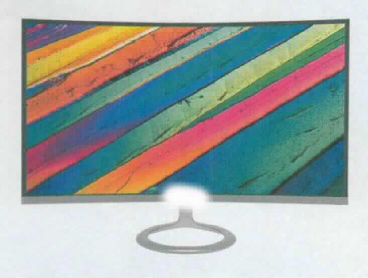 LCD-Monitor (Abbildung siehe Anlage)
- aus einer gebogenen 27" Flüssigkristallanzeige (Auflösung: 1920 x 1080 Pixel, Bild-
  schirmformat: 16:9, Kontrastverhältnis: 3000:1, Pixelabstand: 0,311 mm, Helligkeit: 
  300 cd/m², Bildschirmdiagonale: 68,6 cm), LED-Hintergrundbeleuchtung, Signalelektronik 
  und Lautsprecher in einem Curved Gehäuse mit HDMI- und VGA-Anschluss sowie
  Audioein- und -ausgang, noch nicht zusammengesetzt mit einem Standfuß, über Kabel
  verbunden mit einem Netzteil,
- zur Darstellung von Signalen von der hauptsächlich in einem automatischen Datenverar-
  beitungssystem der Position 8471 verwendeten Art,
- zum direkten Anschluss an und für die Verwendung mit einer automatischen Datenver-
  arbeitungsmaschine der Position 8471,
- zusammen mit Beipack (Kabel, Bedienungsanleitung und Garantiekarte) in einer 
  gemeinsamen Verkaufsumschließung.
Der LCD-Monitor bestimmt den Charakter des Ganzen.

"Monitor, ohne eingebautes Fernsehempfangsgerät, mit Flüssigkristallanzeige, zum direkten 
 Anschluss an und für die Verwendung mit einer automatischen Datenverarbeitungsmaschine 
 der Position 8471, von der ausschließlich oder hauptsächlich in einem automatischen Daten-
 verarbeitungssystem der Position 8471 verwendeten Art - LCD-Monitor, in funktioneller Einheit 
 mit Netzteil, noch nicht zusammengesetzt mit Standfuß, in Warenzusammenstellung in Auf-
 machung für den Einzelverkauf mit nicht charakterbestimmendem Beipack"