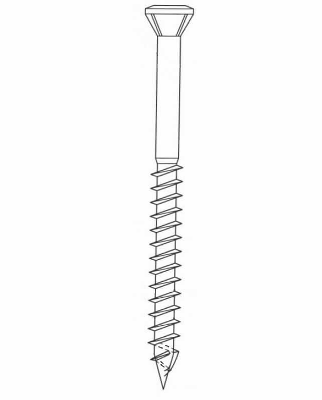 Es handelt sich um aus nicht rostendem Stahl gefertigte Schrauben in unterschiedlichen Abmessungen, mit Senkkopf mit Innensechsrund (sog. Torx, geschützte Marke) und mit einem nicht bis zum Kopf reichenden, selbstformenden Gewinde mit spitzem Gewindeende, bei dem der letzte Gewindegang eine Unterbrechung aufweist. Die Kopfunterseite ist mit vier Fräsrippen ausgestattet. 
Gewindedurchmesser: ca. 4, 4,5 bzw. 5 mm; Gesamtlänge: ca. 25 - 120 mm.
- Antragstellerangaben -

Abbildung siehe Anlage.

Derartige Erzeugnisse gehören als "andere gewindeformende Schrauben aus nicht rostendem Stahl" zur Codenummer 7318 1410 90 0 des Zolltarifs.