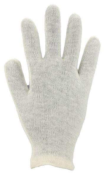Handschuhe, sog. Baumwoll-Trikot-Handschuhe, Art. BTD, in Erwachsenengröße, Foto siehe Anlage,
- in einem Polybeutel verpackt,
- als Fünffingerhandschuhe gearbeitet,
- aus ca. 0,7 mm dicken, einfarbigen Gewirken aus laut Antrag Baumwolle,
- am unteren Rand durch Umschlagen und Festnähen gesäumt.

"Fingerhandschuhe, aus Gewirken, andere als in der Unterposition (HS) 6116 10 genannte,
 aus Baumwolle"