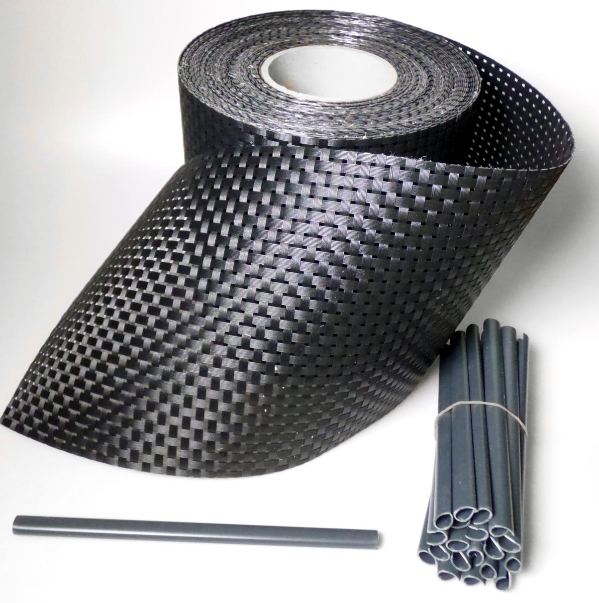 Mit Kunststoff überzogenes Gewebe, sog. Sichtschutz schwarz mit Plastikhalter, Art.Nr. 9956060,
Foto siehe Anlage,
- als Meterware auf eine Papphülse gewickelt; in den Abmessungen von laut Antrag
  21000 cm x 19 cm,
- aus Garnen der Position 5604 aus synthetischen Chemiefasern, die vor dem Weben mit dem
  bloßen Auge wahrnehmbar mit Kunststoff (laut Antrag Polyvinylchlorid) ummantelt (überzogen)
  wurden,
- mit 20 ca. 19 cm langen Halterungsclips aus Kunststoff, die zur Befestigung des Sichtschutzes
  an einem Zaun oder ähnlichem dienen,
- stellt sich als überzogenes Gewebe dar und wird somit nicht vom Warenkreis der Position 6005
  erfasst.

"Gewebe, mit Kunststoff (Polyvinylchlorid) überzogen, anderes als solche der Position 5902"