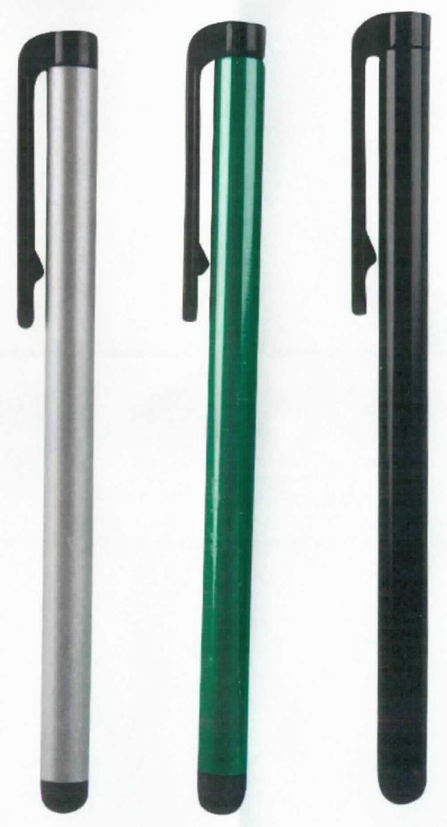 Bei der Ware handelt es sich um einen Eingabestift für berührungsempfindliche Bildschirme (Art. 713775) mit einer Länge von ca. 103 mm. Die Ware besteht im Wesentlichen aus einem zylinderförmigen Schaft aus unedlem Metall in unterschiedlichen Farben, der am einen Ende mit einer abgerundeten Kappe aus Kunststoff für die Eingabe und am anderen Ende mit einer Haltevorrichtung mit Clip ausgestattet ist. 
Der Eingabestift wird für die Bedienung berührungsempfindlicher Bildschirme von Smartphones (nicht Gegenstand der vZTA-Entscheidung) verwendet.

Die in einer Blisterpackung verpackte Ware ist als "anderer Stift, kein Kugelschreiber und kein Stift mit poröser Spitze" einzureihen.

Anlage: 
1 Abbildung
