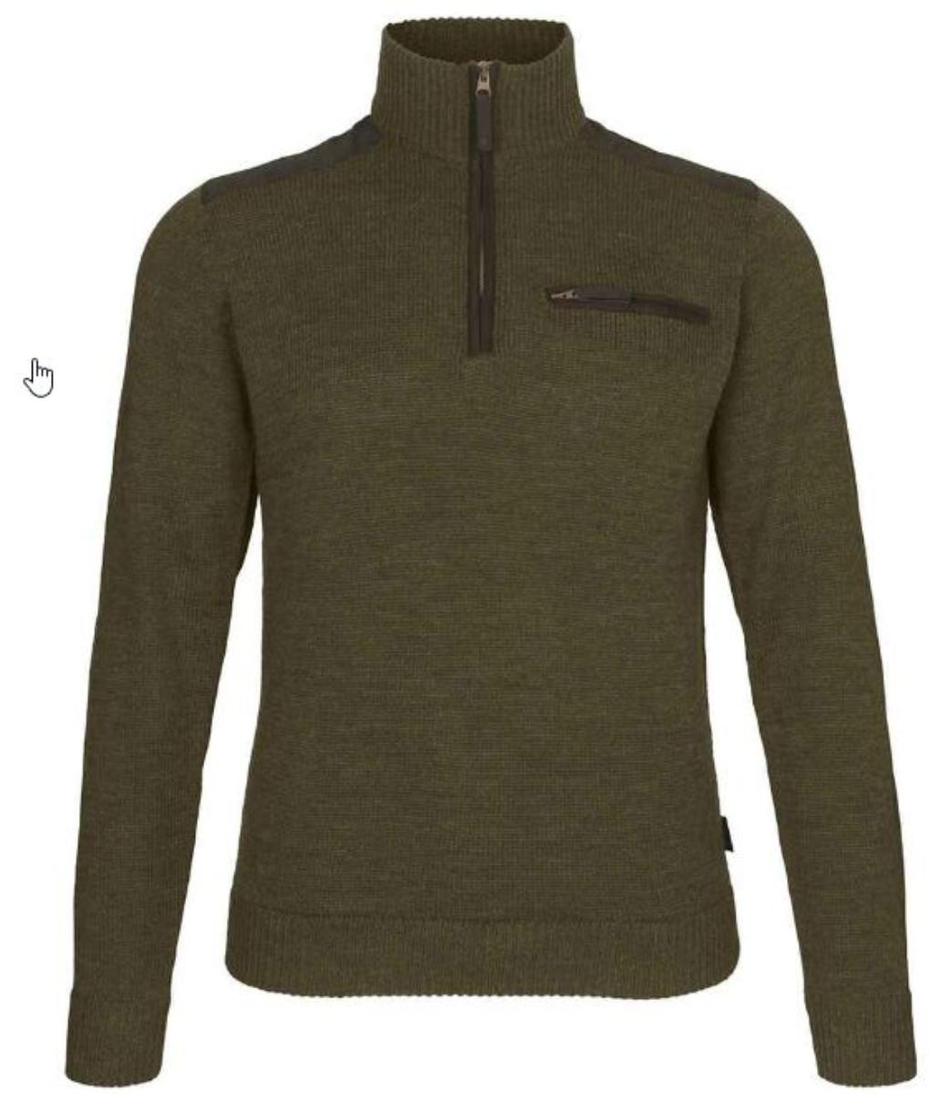 Pullover, sog. warmer Troyer, Größe L, Foto siehe Anlage,
- in einem Polybeutel verpackt,
- aus ca. 2 mm dicken, buntgewirkten Gewirken (melierte Garne) aus laut Antrag 50 % Wolle und 50 %
  Polyacryl (synthetische Chemiefasern); u. a. aufgrund der Gewirkedicke kein Unterziehpulli,
- über den Schritt reichend (Rückenlänge: ca. 72 cm),
- mit einem hohen Kragen,
- vorn mit einer nicht durchgehenden Öffnung mit einem bis in die Kragenspitzen reichenden
  Reißverschluss,
- ohne Hinweise auf den Trägerkreis (unisex),
- mit langen Ärmeln, an den Ärmelenden mit doppelt gearbeiteten, leicht verengenden Bündchen,
- mit einer eingesetzten Brusttasche mit Reißverschluss,
- auf den Schultern mit Besätzen sowie entlang der Reißverschlüsse mit einer Randeinfassung aus
  einseitig (Außenseite) gerauten Geweben aus Spinnstoffen versehen,
- am unteren Rand mit einem leicht verengenden, doppelt gearbeiteten Bund.

"Pullover, aus Gewirken, aus Chemiefasern, kein Unterziehpulli, für Frauen"