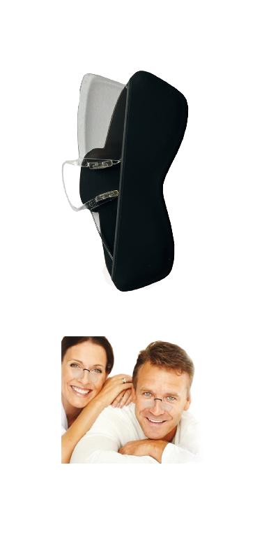 "Art.Nr.:797374 Handylesebrille 1,0 Sehstärke mit Hülle, 797375 Handylesebrille 1,5 Sehstärke mit Hülle, 797376 Handylesebrille 2,0 Sehstärke mit Hülle, 797377 Handylesebrille 2,5 Sehstärke mit Hülle und 797378 Handylesebrille 3,0 Sehstärke mit Hülle", Lesehilfe aus Kunststoffgläsern in den genannten Sehstärken. Beide Gläser sind über einen Nasensteg aus Kunststoff verbunden, der zur Fixierung auf die Nase geklemmt wird. Abmessungen: Gesamtbreite: 9,2 cm, Brillenglas: 3,9 cm breit 2,5 cm hoch, Nasenbügel: 2,2 cm breit, 1,15 mm tief
Die brillenähnliche Ware (Klemmer) ist in einer passenden und zur dauerhaften Aufbewahrung geeigneten Hülle aus weichem Kunststoff verpackt, die auf der Rückseite mit einem Klebepad zur Befestigung zum Beispiel auf der Rückseite eines Mobiltelefons versehen ist. 
Zur äußeren Form siehe Abbildung in Anlage.

Die Ware wird als "brillenähnliche Ware, andere als Sonnenbrillen, mit Brillengläsern aus Kunststoffen" eingereiht.