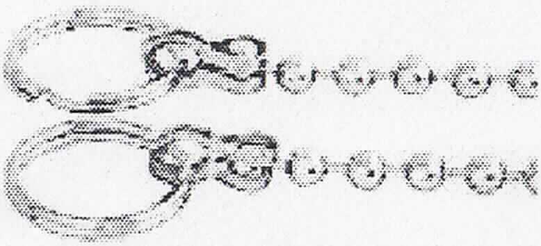 Es handelt sich um vollständig aus einer vernickelten Kupfer-Zink-Legierung mit gewichtsmäßig vorherrschendem Kupfergehalt (Messing, lt. Antragstellerangabe) gefertigte Erzeugnisse in Form etwa 46 cm langer Kugelketten, die an den Enden jeweils mit einer "Klammer" und einem Drahtring versehen sind. Die Erzeugnisse dienen zur Befestigung von Stopfen an Badewannen und sind in einem Kunststoffbeutel mit Pappreiter verpackt. 
Gesamtlänge: etwa 50 cm.

Abbildung siehe Anlage.

Derartige Erzeugnisse gehören als "andere Waren (Ketten, nicht handgearbeitet) aus Kupfer" zur Codenummer 7419 1000 90 0 des Zolltarifs.
