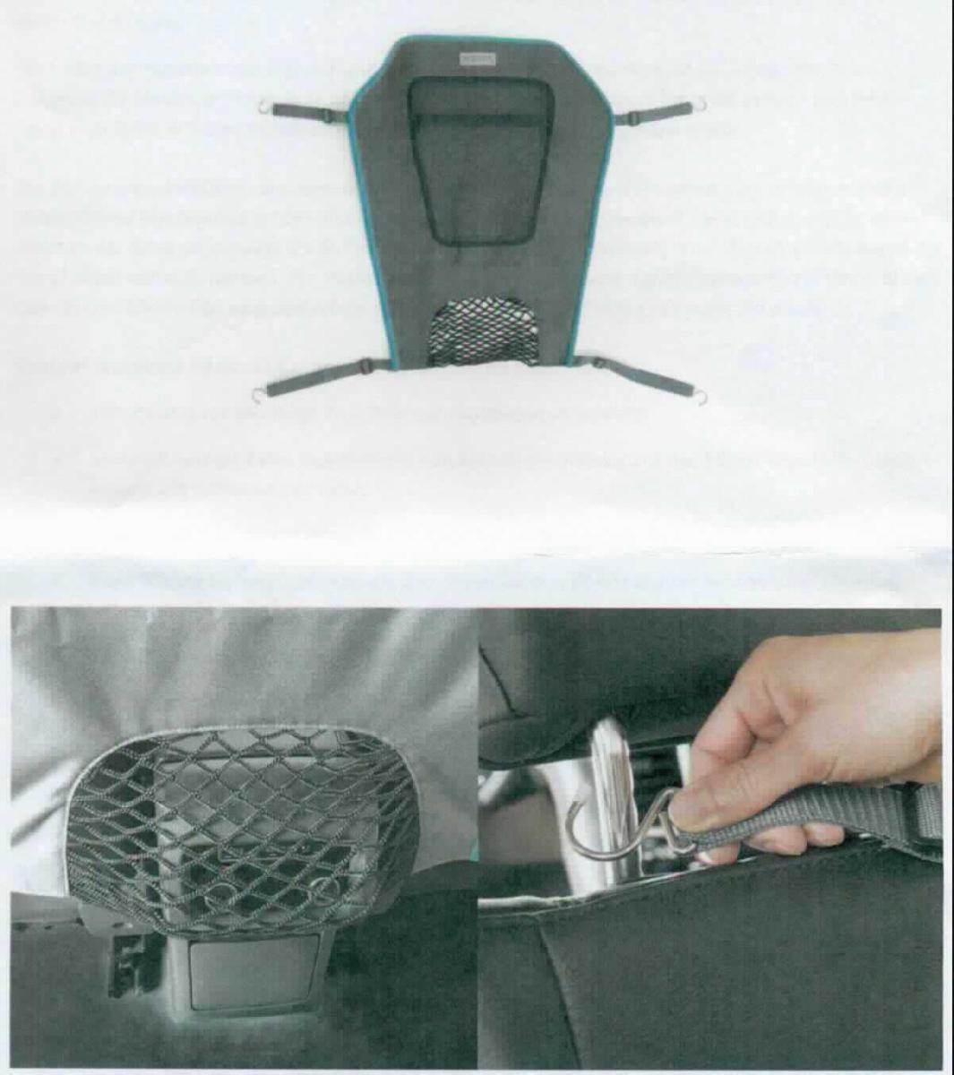 Auto-Barriere, sog. Sherpa Autonetz K9 Mesh Car Front Seat Barrier, Foto siehe Anlage,
- in einer bedruckten Pappschachtel verpackt,
- annähernd oval, laut Antrag mit einer Länge von ca. 74 cm und einer Breite von ca. 61 cm,
- teilweise zweilagig gearbeitet, aus einfarbigen, einseitig (Innenseite) mit geprägtem Kunststoff (kein Zellkunststoff)
  überzogenen Geweben der Position 5903 aus laut Antrag 100 % synthetischen Chemiefasern,
- mit Randeinfassungen aus den o. g. einfarbigen Geweben aus Spinnstoffen,
- mittig mit einem "Sichtfenster" augenscheinlich aus einem vollständig in Kunststoff eingebetteten Gittergewebe mit 
  offenen Zellen (Meterware des Kapitels 39),
- im unteren Bereich mit einem Einsatz aus einem einfarbigen, weitmaschigen Kettengewirke aus synthetischen 
  Chemiefasern, mit offenen, nicht verschiebbaren Zellen,
- im oberen Bereich mit einer Kunststoffplatte verstärkt,
- zum Befestigen an der Rückseite der beiden Auto-Vordersitze mit verschiedenen angenähten, längenverstellbaren
  Gewebebändern, mit Metallhaken an den Enden,
- durch Zusammenfügen konfektioniert,
- stellt sich nicht als erkennbares Zubehör für Kraftfahrzeuge dar, somit keine Ware der Position 8708,
- nach der Art der Ware keine den Bettausstattungen ähnliche Ware der Position 9404,
- wird als Raumabtrennung verwendet; stellt sich aufgrund der eindeutig raumbezogenen Funktion als Ware zur 
  Innenausstattung dar, somit keine Ware der Position 6307,
- die Gewebe verleihen der Ware insbesondere im Hinblick auf den Umfang ihren wesentlichen Charakter.

"Andere Ware zur Innenausstattung (Auto-Barriere) aus Spinnstoffen, keine Ware der Position 9404, aus Geweben, aus synthetischen Chemiefasern"