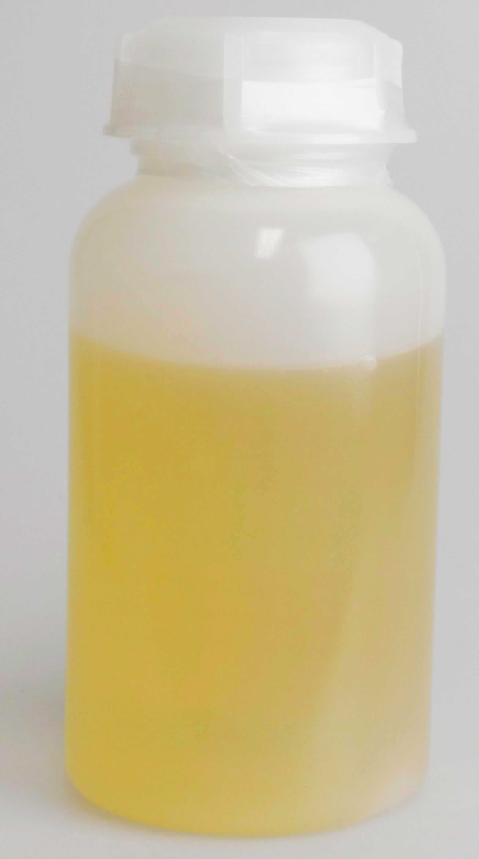 Angaben:
Levulinic Acid Premix, Mischung aus Lävulinsäure und Natriumlävulinat, in wässriger Lösung. Äußere Beschaffenheit: Klare, gelbe Flüssigkeit.

Befund:
Chemische Erzeugnisse oder Zubereitungen, überwiegend aus organischen Bestandteilen bestehend, anderweit weder genannt noch inbegriffen, in flüssiger Form bei 20 °C, andere.