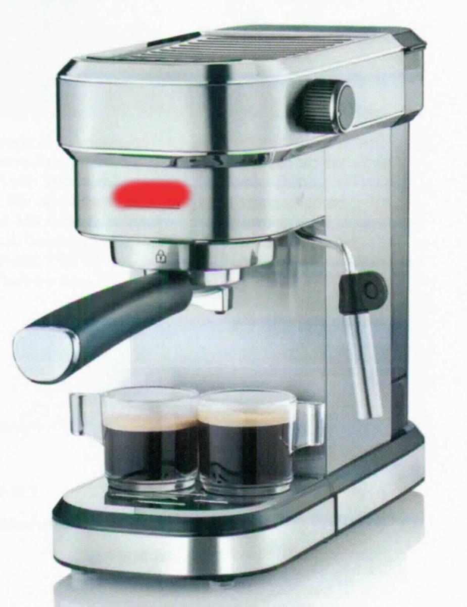 Espressomaschine "Espresa", #5994" (Abbildung siehe Anlage)
- aus einer Brüheinheit und einem Heizsystem in einem Gehäuse mit einer Flüssig-
  keitspumpe, Siebträgerhalter, Bedienelementen, abnehmbarem Wassertank (Füllmenge: 1,1 l),
  Aufschäumdüse, Auffangschale sowie einem Netzkabel, für eine Leistung von 1350 W,
- zum Zubereiten von z.B.  Espresso und Cappuccino,
- zur Verwendung im Haushalt bestimmt,
- zusammen mit Beipack (Löffel für Kaffeemehl) in einer gemeinsamen
  Verkaufsumschließung zur Abgabe an den Endverbraucher aufgemacht.

Die Espressomaschine bestimmt den Charakter des Ganzen.

"Elektrowärmegerät für den Haushalt, nicht von den Unterpositionen 8516 50 00 bis 8516 60 90 erfasst, Kaffeemaschine, Espressomaschine in Warenzusammenstellung in Aufmachung für den Einzelverkauf mit nicht charakterbestimmendem Beipack;  "