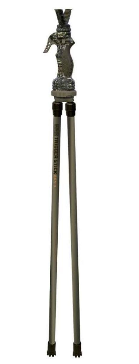 Nach den Angaben der Antragstellerin handelt es sich um einen sog. Zielstock (Trigger Sticks® Gen. 3 Tall Bi Pod) in Form eines höhenverstellbaren Ständers (Länge 61 - 157 cm) aus Aluminium und glasfaserverstärktem Kunststoff. Das in Form eines Stativs gearbeitete Erzeugnis ist zum Schwenken mit einem Drehgelenk und an der Oberseite mit einer gabel-/v-förmigen Auflage ausgestattet.
In der vorliegenden Beschaffenheit und Ausstattung ist die Ware nur als Stütze/Auflage für Langwaffen geeignet und dient zur Erhöhung der Treffsicherheit beim Schießen. Da die Ware sowohl für Gewehre mit glatten als auch mit anderen Läufen verwendet werden kann, wird die Ware der letztgenannten Codenummer zugewiesen.

Zolltarifrechtlich handelt es sich um "Zubehör für Gewehre der Position 9303, ohne glatte Läufe".