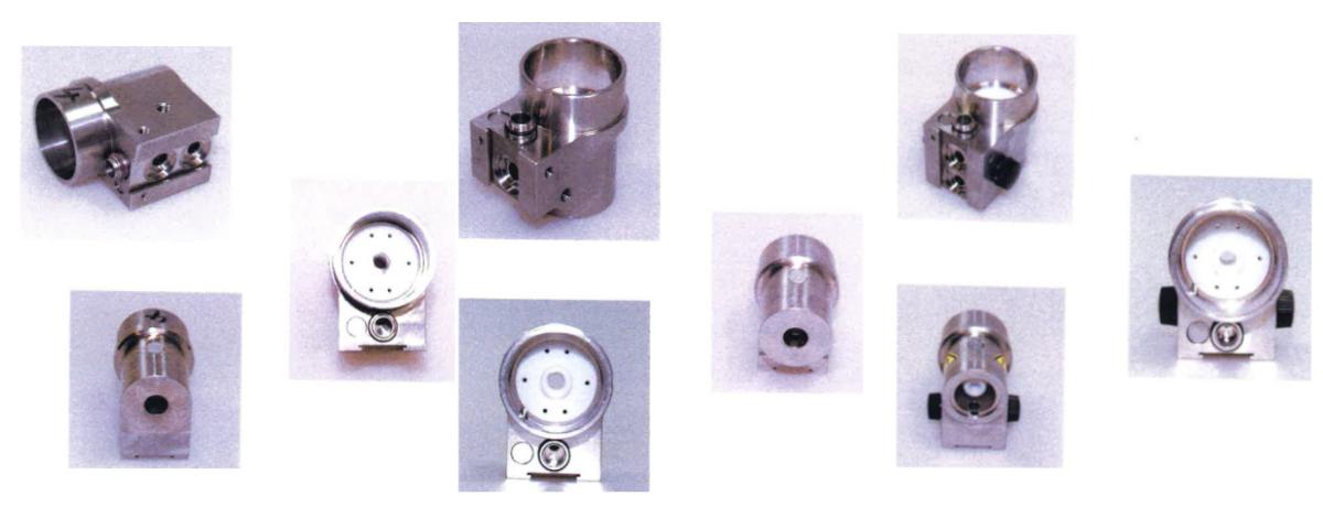 Adapter für die sog. Abfunksonde eines mobilen Spektrometers als aus Edelstahl gefertigte, annähernd zylinderförmige Erzeugnisse (Durchmesser ca. 29 mm; Höhe ca. 40 mm) mit einem Isoliereinsatz und mehreren Aussparungen und Bohrungen (siehe Abbildungen in der Anlage). Die Adapter dienen während der Messung als Auflage- und Kontaktfläche für die zu untersuchende Probe.

Die Ware wird als "Teil, erkennbar hauptsächlich für ein Spektrometer der Unterposition (HS) 9027 30 bestimmt" eingereiht.