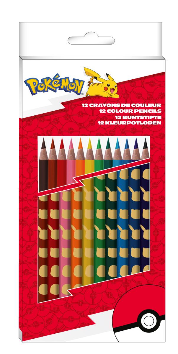 Es handelt sich bei den sog. "Buntstiften mit dem Thema Pokémon“ um Farbstifte mit einem festen Schutzmantel aus Holz und Minen unterschiedlicher Farbe.
Die zwölf Stifte sind gemeinsam in einer Pappschachtel aufgemacht.

Die Waren sind jeweils als "Farbstift mit einem festen Schutzmantel, kein Bleistift" einzureihen.
