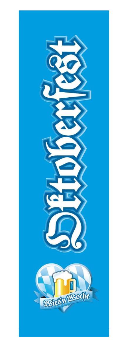 Es handelt sich um einen etwa 50 x 175 cm großen, rechteckigen Zuschnitt aus einem Vlies aus Spinnstoff, der auf der Schauseite im Wesentlichen vertikal mit dem Schriftzug "Oktoberfest" bedruckt ist. An der unteren Kante ist ein kleines Herz abgedruckt. Auf dieses ist die Abbildung eines gefüllten Bierkrugs und der Schriftzug "Wies`n Woche" gedruckt. An den Schmalseiten ist der Zuschnitt jeweils umgeschlagen und festgenäht. In die Säume ist zum Beschweren jeweils ein Rohr aus Kunststoff geschoben. Durch das obere Kunststoffrohr ist als Aufhängevorrichtung ein Faden aus Nylon gezogen. Die Ware ist gemeinsam mit einem mit Produktinformationen farbig bedruckten Zuschnitt aus Papier in einer klarsichtigen Kunststoffschachtel mit Header mit Eurolochung verpackt.

Abbildung siehe Anlage.

Derartige Waren gehören als "andere Drucke, andere als in den vorgenannten Codenummern" zur Codenummer 4911 9900 00 0 des Zolltarifs.