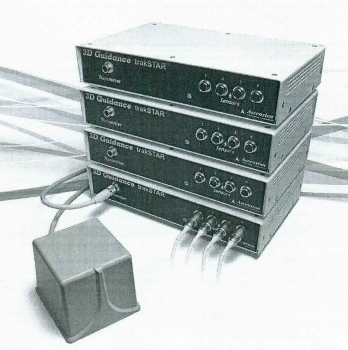 Eingabeeinheit für XYZ-Koordinaten, sog. Tracking-System, in Form einer Warenzusammenstellung aus mehreren Kabeln, einer CD-ROM, einer Kurzbeschreibung und einer den Charakter der Zusammenstellung in Bezug auf die Verwendung bestimmenden, funktionellen Einheit aus einem Steuergerät in einem Gehäuse (29 x 18,4 x 5,7 cm) mit seriellen Schnittstellen (RS-232 und USB), 1-4 Sensoren sowie einem Transmitter, welche über Kabel miteinander verbunden sind. Das System dient zum Erfassen der dreidimensionalen Bewegungen der Sensoren/ des Sensors in dem durch den Transmitter generierten Magnetfeld, Umsetzen in XYZ-Positionsdaten und Weitergeben dieser an eine automatische Datenverarbeitungsmaschine. Es ist an die Zentraleinheit anschließbar und in der Lage, Daten in einer vom System verwendbaren Form zu liefern.
Die Zusammenstellung ist in einem Karton für den Einzelverkauf aufgemacht. 

Die Ware wird als "Eingabeeinheit für automatische Datenverarbeitungsmaschinen, keine Tastatur" eingereiht.

Anlage: 1 Abbildung