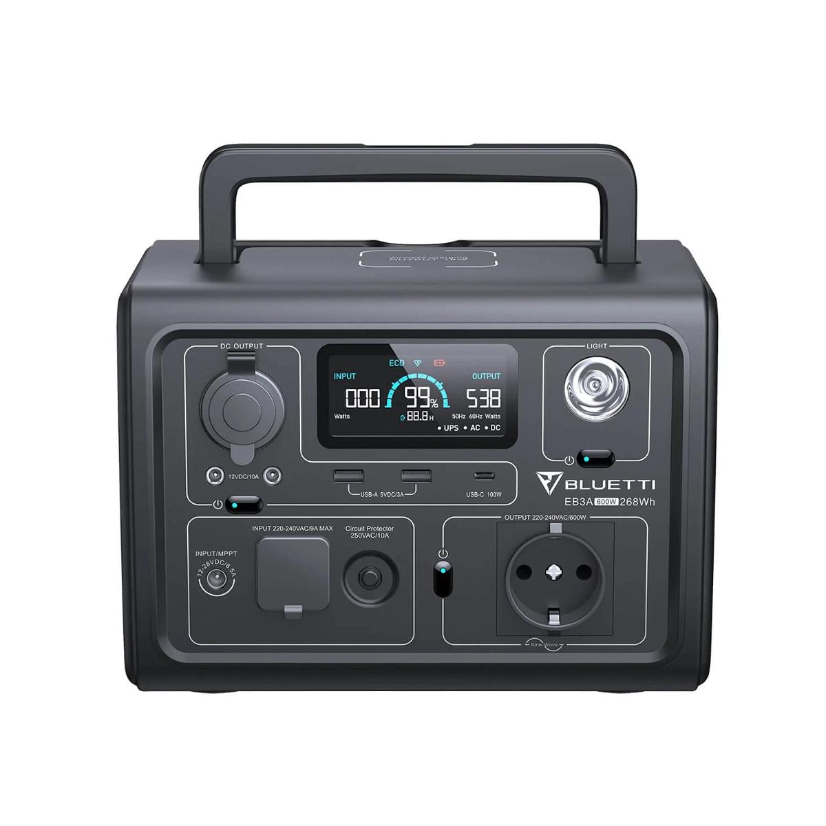 Power Station (Abbildung siehe Anlage),
- aus einer Batteriespeichereinheit mit Lithium-Eisenphosphat-Akkumulatoren und Lade-
  und Überwachungselektronik (mit Induktionsladespule) sowie einer LED-Leuchte, in einem
  Gehäuse mit Tragegriff, verschiedenen Eingangs- und Ausgangsanschlüssen, Ein-/Ausschaltern
  sowie LED-Display,
- mit einer Nennspannung von 22,4 V und einer Kapazität von 12 Ah (Leistung: 268,8 Wh),
- zur Verwendung als mobile Stromquelle (charakterbestimmend) für Wechselstromverbraucher,
  Geräte mit USB-Anschluss oder Induktionsladeempfang, sowie als Leuchte,
- zusammen mit Beipack (Netzkabel, Solar-Verbindungskabel und Bedienungsanleitung) in einer
  gemeinsamen Verkaufsumschließung.
Der Lithium-Ionen-Akkumulator bestimmt den Charakter der Gesamtware.

"Elektrischer Akkumulator, Lithium-Ionen-Akkumulator, nicht von den TARIC-Codes 8507 6000 10
 bis 8507 6000 88 erfasst (zusammengesetzte Ware aus Akkumulator -charakterbestimmend- und
 Leuchte), in Warenzusammenstellung in Aufmachung für den Einzelverkauf mit nicht
 charakterbestimmendem Beipack"
