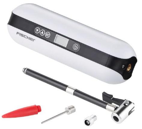 Kompressor-Set, Artikelnummer: 50375 (Abbildung siehe Anlage)
- aus einem Handgerät mit integriertem Kolben (oszillierender Verdränger-
  kompressor), Elektromotor, digitalem Manometer, integrierter Powerbank,
  LED-Leuchte und Akkumulator in einem Gehäuse (Länge x Durchmesser:
  180 x 55 mm) mit Bedienelementen, Anzeige-Display und Anschluss für
  einen Druckluftschlauch,
- zur Erzeugung eines einstellbaren Überdrucks von bis zu 10,3 bar und einer
  maximalen Luftliefermenge von 0,72 m³/h
- zur Bereitstellung und Verteilung von Druckluft - kennzeichnende Haupttätigkeit -
  und zur gleichzeitigen Messung des Drucks sowie zur Beleuchtung und
  zum Laden externer USB-Geräte,
- zum Aufpumpen von PKW-, Motorrad und Fahrradreifen sowie aufblasbaren
  Sport-, Spiel- und Freizeitartikeln, zum Betrieb mittels Akku oder mittels 12 V
  Kfz-Anschluss,
- zusammen mit Beipack (Druckluftschlauch, Düsenaufsätze, Ladekabel mit
  12 V Kfz-Anschluss, USB-Kabel, Bedienungsanleitung, Spinnstofftasche mit
  Klettverschluss) in einer gemeinsamen Verkaufsumschließung.
Der Verdrängerkompressor bestimmt den Charakter des Ganzen.
 
"Luftkompressor, nicht von den Unterpositionen (KN) 8414 1015 bis 8414 7000 erfasst, oszillierender Verdrängerkompressor zum Erzeugen eines Überdrucks von 15 bar oder weniger und einer Luftliefermenge je Stunde von weniger als 60 m³, nicht von den TARIC-Codes 8414 8022 10 bis 8414 8022 20 erfasst, (Kombination aus Luftkompressor - kennzeichnende Haupttätigkeit - und Manomenter, zusammengesetzt mit nicht charakterbestimmender Powerbank und LED-Leuchte, in Warenzusammenstellung mit nicht charakterbestimmendem Beipack, in Aufmachung für den Einzelverkauf"