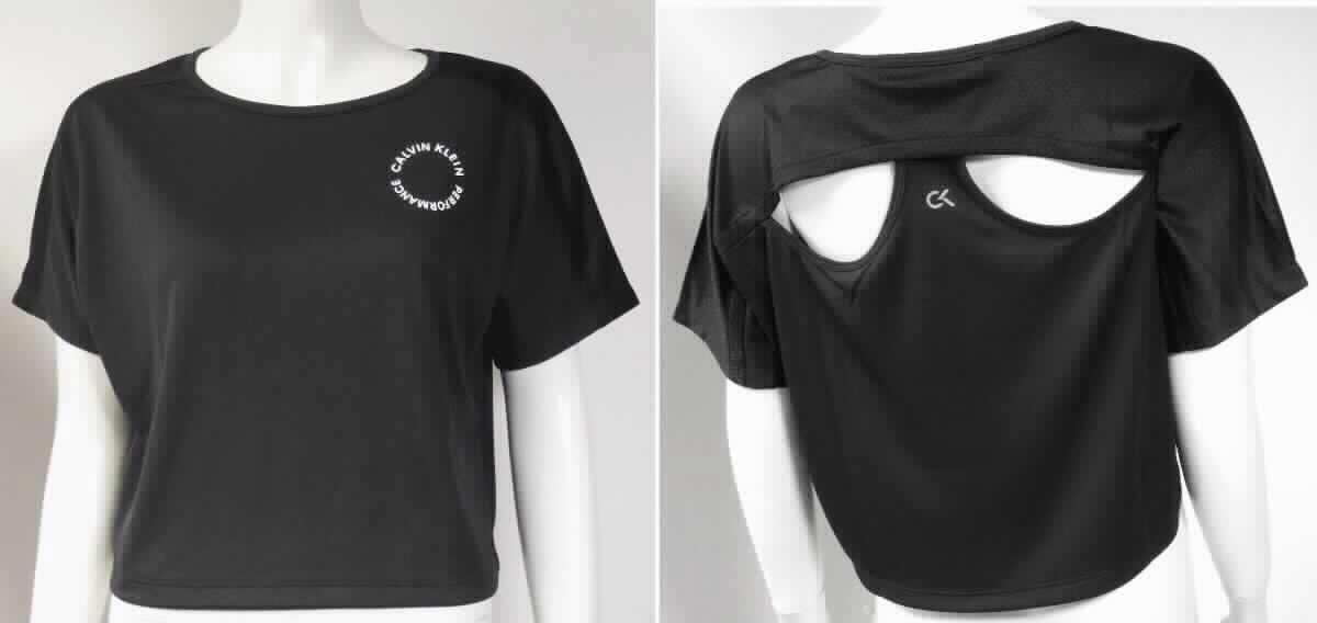 Modisches Unterhemd, sog. Open Back Short Sleeve, Größe S, Foto siehe Anlage,
- in einem Polybeutel verpackt,
- aus ca. 0,6 mm dicken, verschiedenen einfarbigen Gewirken aus laut Antrag 100 % Polyester (synthetische 
  Chemiefasern), 
- über die Taille reichend (Rückenlänge: ca. 49 cm),
- mit einem runden Halsausschnitt mit einer Randeinfassung,
- ohne Öffnung und ohne Verschluss,
- am Rücken in der Art eines Ringershirts gearbeitet, zusätzlich mit einem überlappenden, die Schultern teilweise
  bedeckenden Zuschnitt versehen (somit kein T-Shirt), 
- mit kurzen Ärmeln, 
- modisch gestaltet, wird unmittelbar auf der Haut getragen,
- am unteren Rand durch Umschlagen und Festnähen gesäumt,
- erfüllt die Merkmale zur Einreihung als modisches Unterhemd, daher keine Ware der Position 6114.

"Unterhemd, aus Gewirken, aus Chemiefasern"