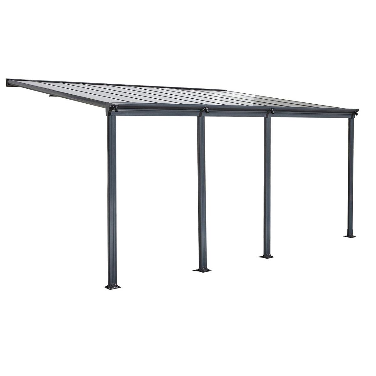 Sogenannte Terrassenüberdachung:
Es handelt sich um Terrassenüberdachungen in unterschiedlichen Größen 12m² / 15 m² / 17m² /19m² , jeweils bestehend aus - einer Rahmenkonstruktion aus Aluminium und einer Dacheindeckung aus Doppelstegplatten aus Polycarbonat - Schraubverbindungen aus sog. Edelstahl. Die Waren sind dazu konzipiert und auch geeignet ganzjährig dauerhaft aufgebaut zu werden.
1.2-1.5mm Aluminiumrahmen mit Pulverbeschichtung
6 mm doppelwandige Polycarbonat-Platten mit UV-Schutz
Je Pfosten: ca. 10 x 4 cm.
Verpackt in einem Karton in Aufmachung für den Einzelverkauf.

Antragstellerangaben 
Abbildung siehe Anlage:

Bei dem aus verschiedenen Stoffen bestehendem Erzeugnis ist die Rahmenkonstruktion aus Aluminium charakterbestimmend in Bezug auf die Verwendung (verleiht die Formstabilität).

Derartige Erzeugnisse sind als "Waren, die sich in einem Bausatz befinden, der die für das Zusammensetzen eines Fertigerzeugnisses erforderlichen Teile enthält, wobei für diese Teile keine weitere Endbearbeitung oder Fertigung erforderlich ist (Bausatz aus Fertigerzeugnissen)" in Codenummer 7610 9090 92 0 einzureihen.