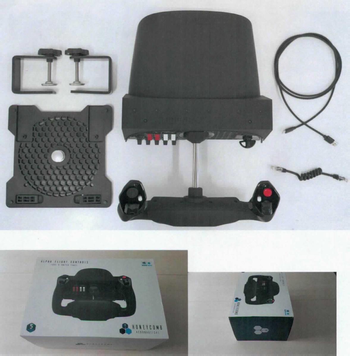Eingabeeinheit, sog. Videospielcontroller (Art. SB003011, EAN 4039621003011), in Form einer Warenzusammenstellung aus einem Netzwerkkabel, einem USB 2.0 Kabel, zwei Befestigungsschellen, einer englischen Installations- und Bedienungsanleitung, einer Adapterplatte und einem Controller (charakterbestimmend im Hinblick auf die Verwendung). Das ca. 270 x 400 x 130 mm (B x L x H) große Erzeugnis verfügt über ein Steuerrad, mit einem 180 Grad Radius, dem eines Flugzeuges nachempfunden, mehrere Funktions-, Aktions-, Trigger- und Schultertasten. Das Gerät ist mit einem USB-Anschluss ausgestattet. Es dient zur Eingabe von XY-Koordinaten, zur Steuerung von Spielen auf einem Flugsimulator oder einem PC. Die Eingabeeinheit ist an die Zentraleinheit einer automatischen Datenverarbeitungsmaschine anschließbar und in der Lage, Daten in einer vom System verwendbaren Form zu liefern.
Die Bestandteile der Zusammenstellung sind gemeinsam in einem Pappkarton für den Einzelverkauf aufgemacht.

Die Ware wird als "Eingabeeinheit für automatische Datenverarbeitungsmaschinen, keine Tastatur" eingereiht.

Anlage: 1 Abbildung