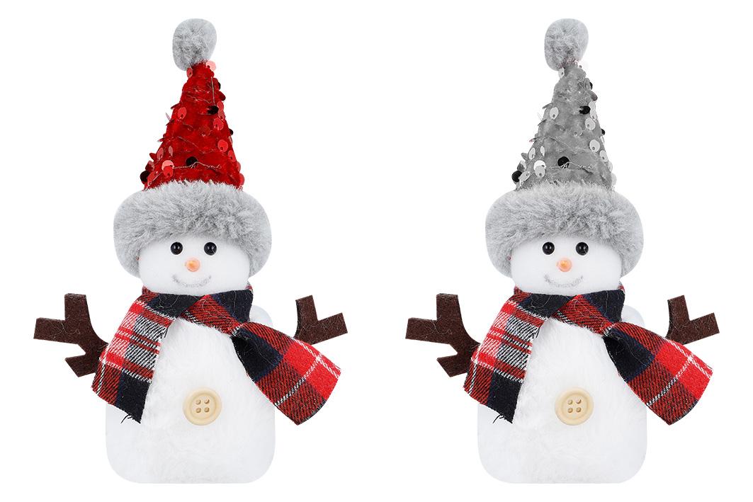 Nach den Angaben der Antragstellerin sowie dem vorliegenden Warenmuster handelt es sich um einen Dekorationsartikel in Form einer etwa 19 x 8 x 6 cm großen Schneemannfigur. Die Figur besteht aus einer mit Sand gefüllten Plüschkugel die mit Geweihnachbildungen aus Filz als "Arme" und einem aufgeklebten Knopf als "Bauchnabel" versehen ist. Auf die Plüschkugel ist ein mit Watte gefüllter Kopf aus Spinnstoffen mit dem typischen Schneemanngesicht (Knopfaugen und Möhrennase aus Kunststoff) aufgesetzt. Zusätzlich ist der Schneemann mit einer paillettenbesetzten Weihnachtsmannmütze mit Besatz und Bommel und einem Schal aus Spinnstoffen "bekleidet".

Die in zwei Ausführungen (Weihnachtsmannmütze in rot oder silbergrau) gefertigte Ware enthält Elemente, die erkennbar mit Weihnachten in Verbindung stehen.

Derartige Erzeugnisse sind dazu bestimmt, nur während der Weihnachtszeit zu Dekorationszwecken verwendet zu werden.

Zolltarifrechtlich handelt es sich um einen „Weihnachtsartikel, nicht aus Glas“.