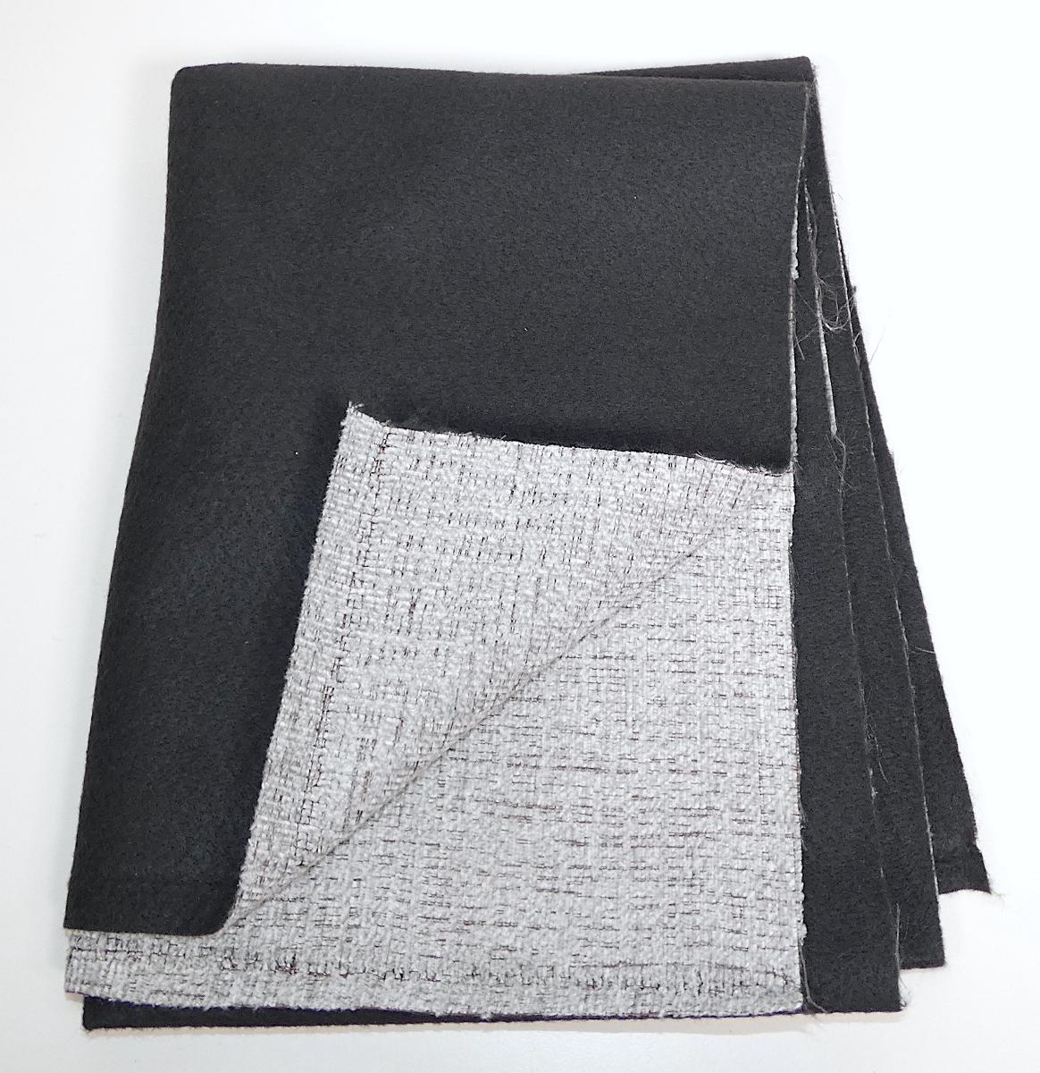 Textillaminat, Foto siehe Anlage,
- als Meterware, mit einer Breite von laut Antrag 142 cm,
- aus zwei mit ihrer ganzen Fläche aufeinanderliegenden und so miteinander durch Kleben 
  verbundenen Lagen:
-- mit einer Oberlage (Schauseite):
--- aus einem Chenillegewebe; mit samtartiger Oberfläche,
--- aus Chenillegarnen und anderen Garnen; beide aus synthetischen Chemiefasern (laut 
    Antrag Polyester),
-- mit einer Unterlage:
--- aus einem einfarbigen Nadelfilz,
--- aus synthetischen Chemiefasern,
- das die Schauseite bildende Chenillegewebe verleiht der Ware insbesondere im Hinblick
  auf die Verwendung ihren wesentlichen Charakter.

"Chenillegewebe, keine Ware der Positionen 5802 oder 5806, aus Chemiefasern"