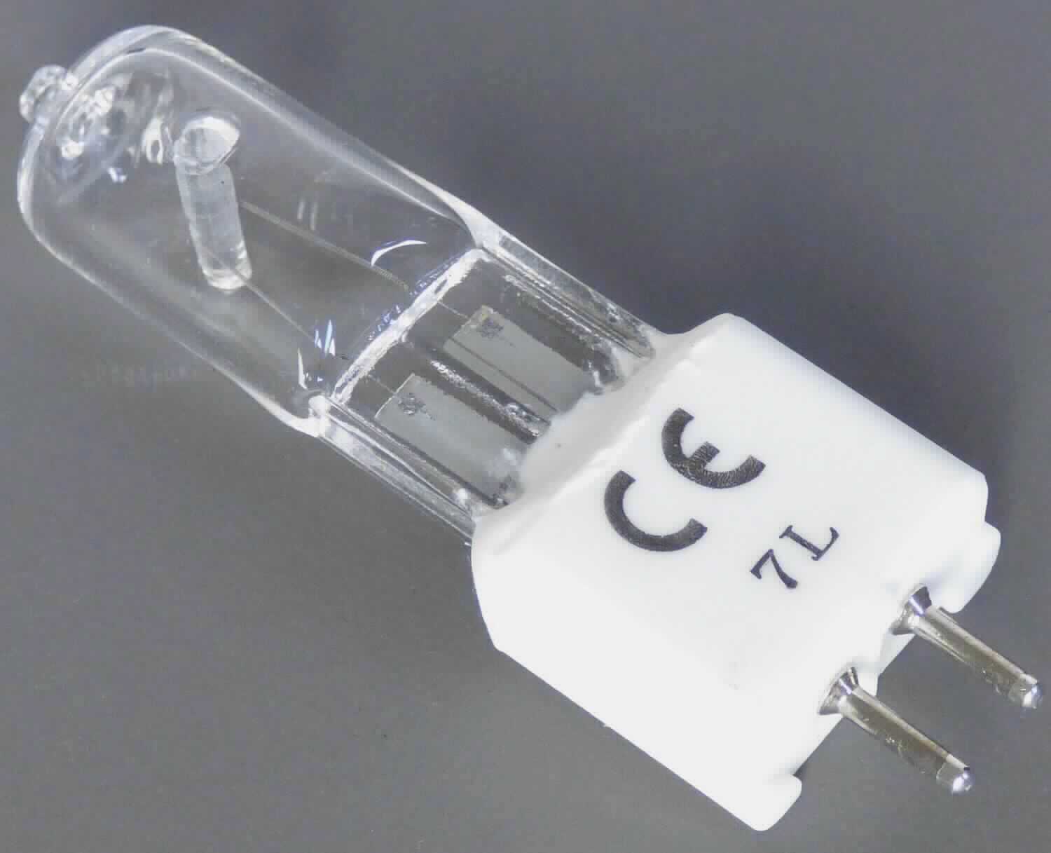 JCD Halogen Backofenlampe, EAN 4059456006957 (Abbildung siehe Anlage)
- aus einem mit Halogen gefüllten Glaskörper mit Metalldraht (Wolframwendel) und zwei 
  Kontaktstiften (GZ5,3 Sockel), Länge inkl. Stifte 56 mm, Durchmesser 14 mm,
- für eine Spannung von 230 - 240 VAC bei einer Leistung von 25 W und für 
  Temperaturen von bis zu 400 °C,
- zur Verwendung als Leuchtmittel in Backöfen bestimmt.

"Elektrische Wolfram-Halogen-Glühlampe, nicht von der für Krafträder oder andere Kraftfahrzeuge verwendeten Art, für eine Spannung von mehr als 100 V; sog. Halogen-Backofenlampe"