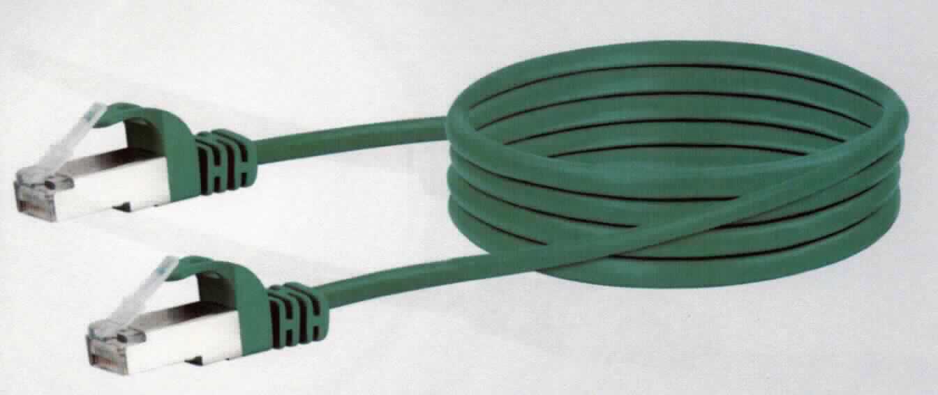 Isoliertes elektrisches Kabel, sog. "Netzwerkkabel",
- an beiden Enden mit einem RJ45-Stecker mit Verriegelungsnase ausgestattet,
- mit einer Länge von ca. 2 m,
- für eine Spannung von weniger als 1000 Volt,
- zur Verkabelung in Gigabit-Netzwerken durch Anschluss eines Computers/Fernsehers an einen HUB, 
  eine Netzwerkanschlussdose oder einen ADSL bzw. TDSL Splitter,
- verpackt in einem Schweißblister.

"Isoliertes elektrisches Kabel, nicht von den Unterpositionen (HS) 8544 11 bis 8544 30 erfasst, für eine Spannung von 1000 Volt oder weniger, mit Anschlussstücken versehen, von der für die Telekommunikation verwendeten Art".