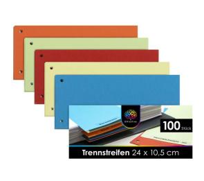 Es handelt sich um rechteckige Zuschnitte (Format: etwa 24 x 10,5 cm) aus in der Masse gefärbtem Kartonpapier. Die Zuschnitte sind am linken Rand zweifach gelocht, sollen als Trennstreifen in Lose-Blatt-Systemen verwendet werden und sind gemeinsam mit einem bedruckten Papiereinleger zu 100 Stück in Folie eingeschweißt.

Abbildung siehe Anlage.

Derartige Waren gehören als "andere Waren aus Papier oder Pappe, andere als in den vorgenannten Codenummern angeführte" zum TARIC-Code 4823 90 85 80.