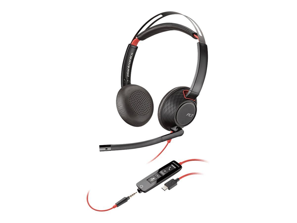 Kopfhörer mit Mikrofon/Headset (Abbildung siehe Anlage),
- aus zwei Lautsprechern (Hörer) mit Ohrpolster an einem verstellbaren
  Kopfbügel mit verstellbarem Mikrofonbügel und Anschlusskabel mit
  Klinkenstecker und separatem Bedienelement mit USB-C-Anschluss,
- zum Umwandeln elektrischer Tonfrequenzsignale in Schallwellen und
  zum Umwandeln von Schallwellen in elektrische Tonfrequenzimpulse
  nach Anschluss an verschiedene Geräte über USB-Anschluss,
- zusammen mit Beipack (Schutzhülle) in einer gemeinsamen Verkaufsumschließung.
Der Kopfhörer mit Mikrofon bestimmt den Charakter des Ganzen.

"Kopfhörer kombiniert mit Mikrofon, in funktioneller Einheit mit Bedienelement, in Waren-
 zusammenstellung in Aufmachung für den Einzelverkauf mit nicht charakter-
 bestimmenden Beipack"