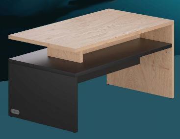 Bei dem "Couchtisch" handelt es sich um einen ca. 95 cm x 50 cm x 55 cm (B x H x T) großen Holztisch mit zwei Seitenteilen und zwei verschachtelten, übereinanderliegenden Ablageflächen.
Das Erzeugnis ist in unterschiedlichen Farben erhältlich. 

Es ist dazu bestimmt, auf den Boden gestellt zu werden und dient der Ausstattung von Wohnzimmern.

Die noch nicht zusammengesetzte und verpackte Ware ist als "anderes als in den Positionen 9401 oder 9402 erfasstes Möbel, Holzmöbel von der in Ess- und Wohnzimmern verwendeten Art" einzureihen.