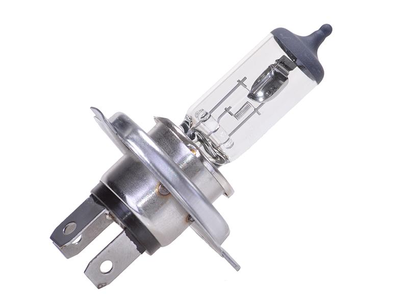 Halogenlampe H 4 White, (Abbildung siehe Anlage),
- aus einem mit Halogengas gefüllten Glaskolben mit Wolfram-Glühwendeln
  und P43T-Sockel (H4),
- für eine Spannung von 12 Volt bei einer Leistung von 60/55 Watt,
- in einer für den Einzelverkauf üblichen Blisterverpackung aufgemacht,
- zur Verwendung in Kfz-Scheinwerfern.

"Wolfram-Halogen-Glühlampe, von der für Kraftfahrzeuge verwendeten Art -
 Halogenlampe"