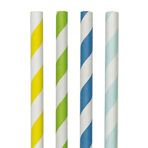 Es handelt sich um etwa 20 cm lange Trinkhalme aus Papier mit einem Durchmesser von etwa 6 mm. Sie sind in verschiedenen Farben (gelb, grün, blau und hellblau) einfarbig gestreift und zu zwölf Stück in einem Beutel aus Kunststoff verpackt.

Abbildung siehe Anlage.

Derartige Waren gehören als "andere Waren aus Papier" zur Codenummer 4823 90 85 80 0 des Zolltarifs.