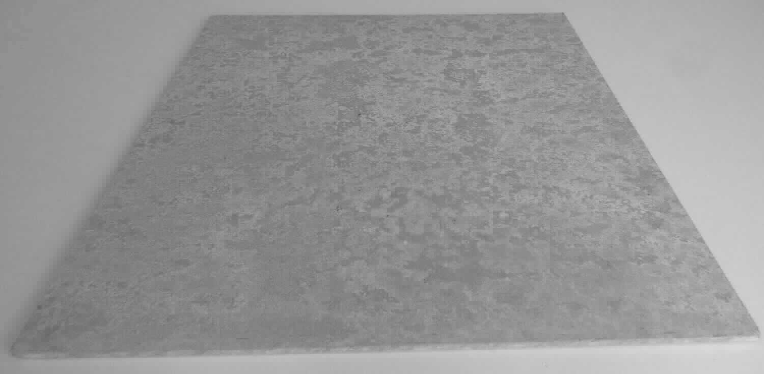 Angaben:
Concreate Floor Panel; Bodenbelag.

Warenbeschaffenheit:
Feste, grau-marmorierte Platte; Abmessungen ca. 30 x 30 x 0,4 cm. 

Befund:
Waren aus Asbestzement, Cellulosezement oder dergleichen, keinen Asbest enthaltend
